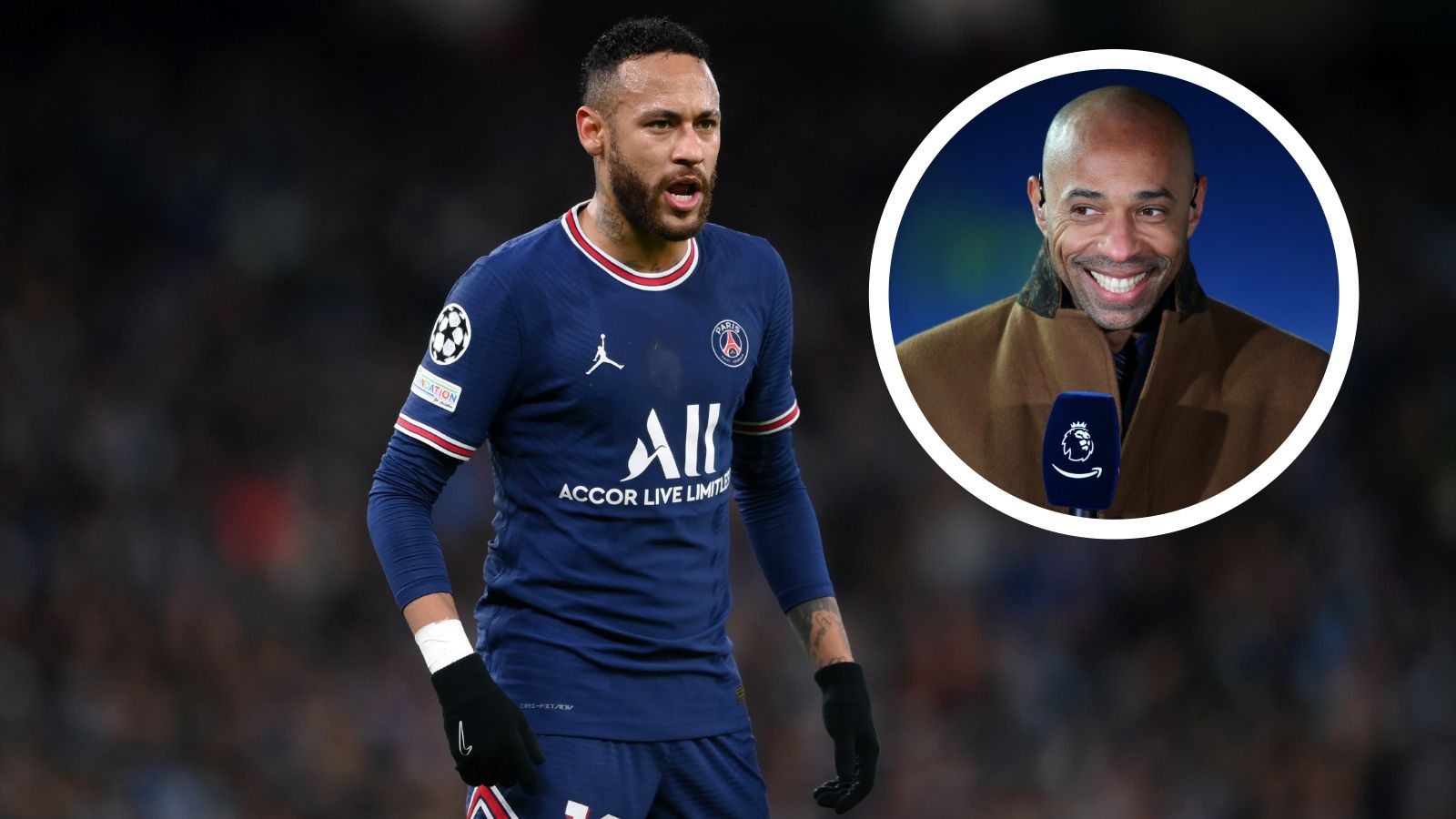 Neymar, Thierry Henry GFX