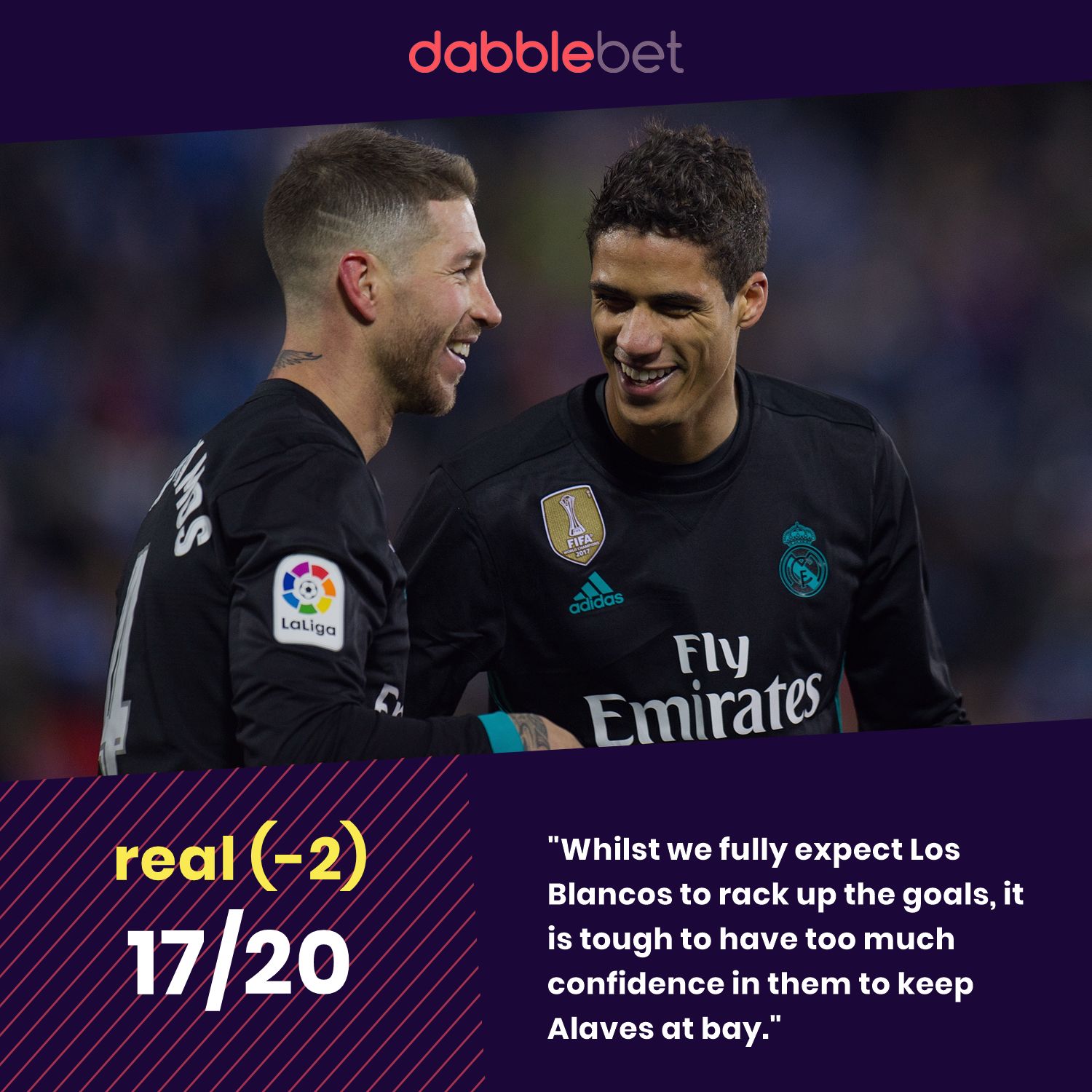 Real Madrid Alaves graphic