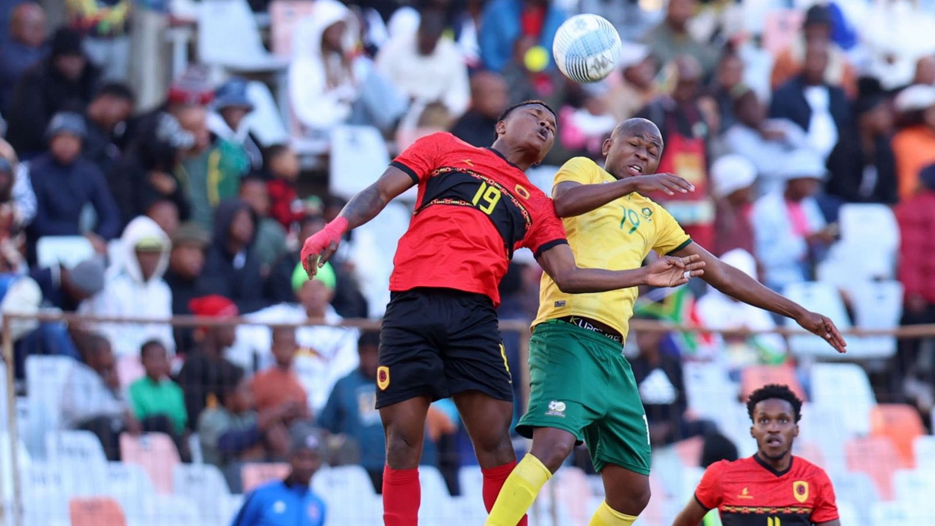 Depu & Siphesihle Mkhize, Angola vs Bafana Bafana, June 2025