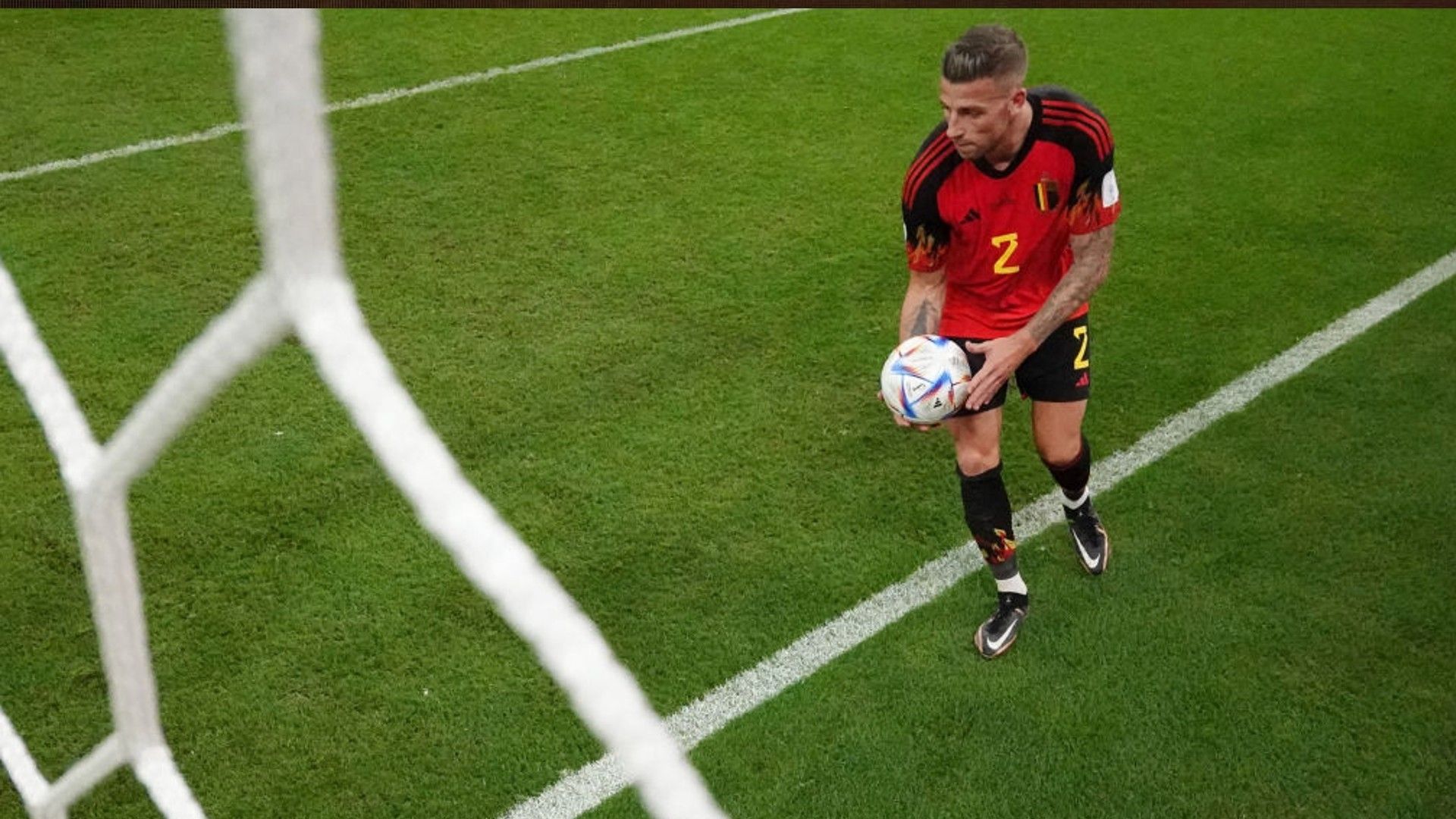 Toby Alderweireld of Belgium.