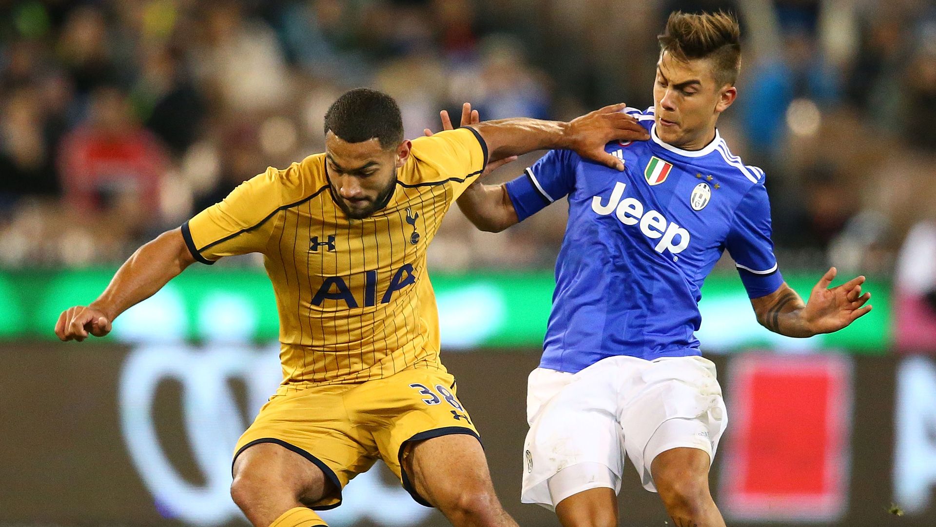 Cameron Carter-Vicker PAulo Dybala Tottenham Hotspur Juventus ICC 07262016