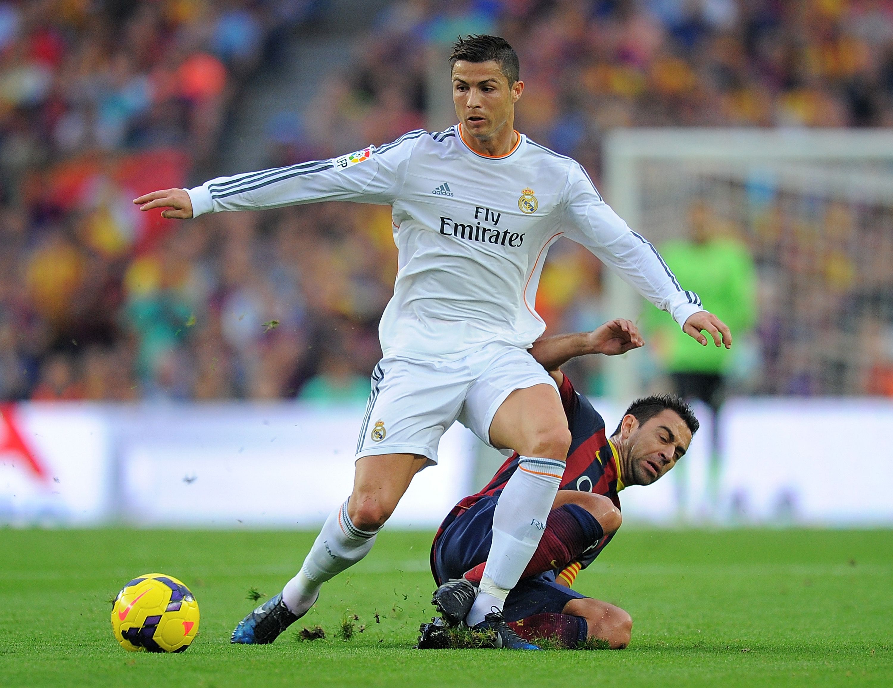 Xavi Cristiano Ronaldo Barca Real Madrid
