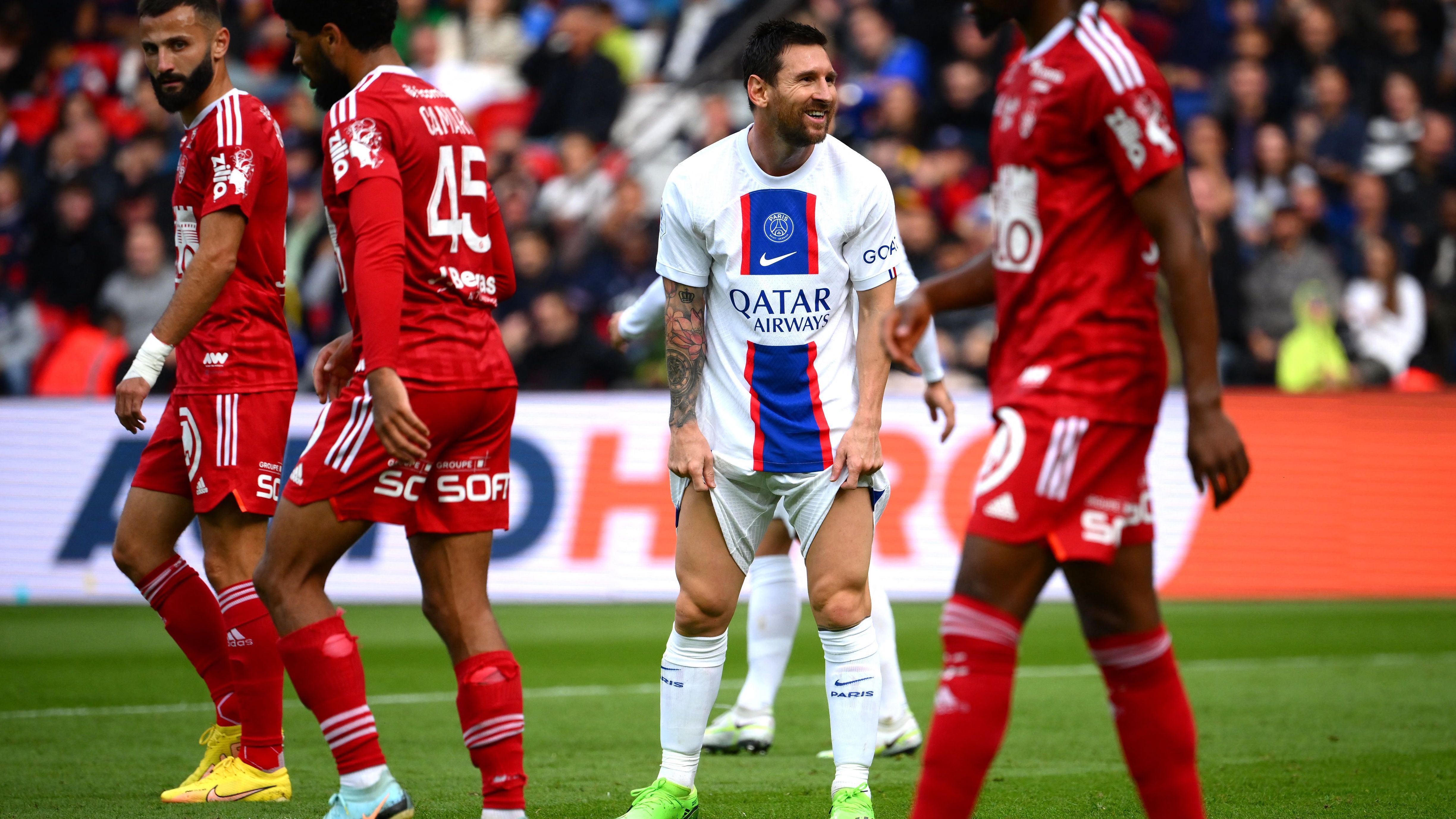 Lionel Messi PSG Brest 2022-23