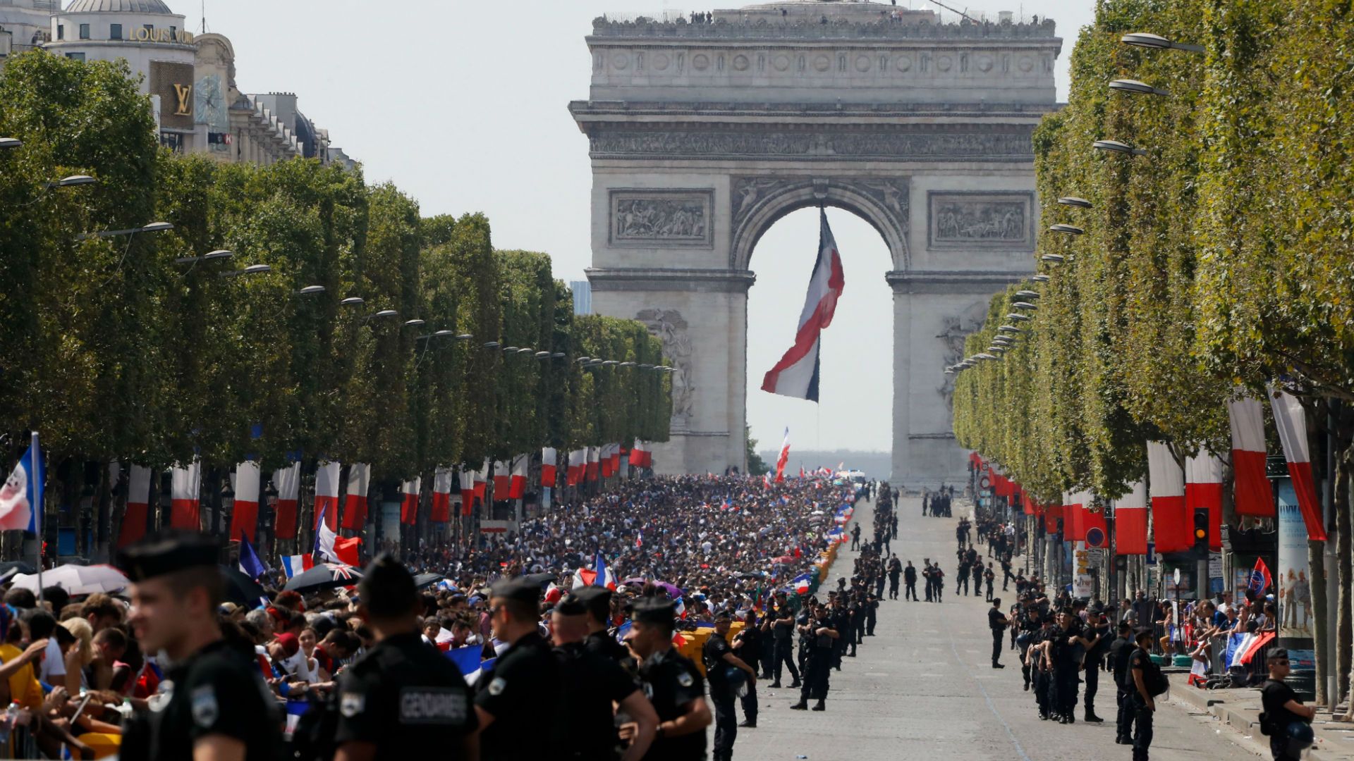 Champs Elysees Paris France 16072018