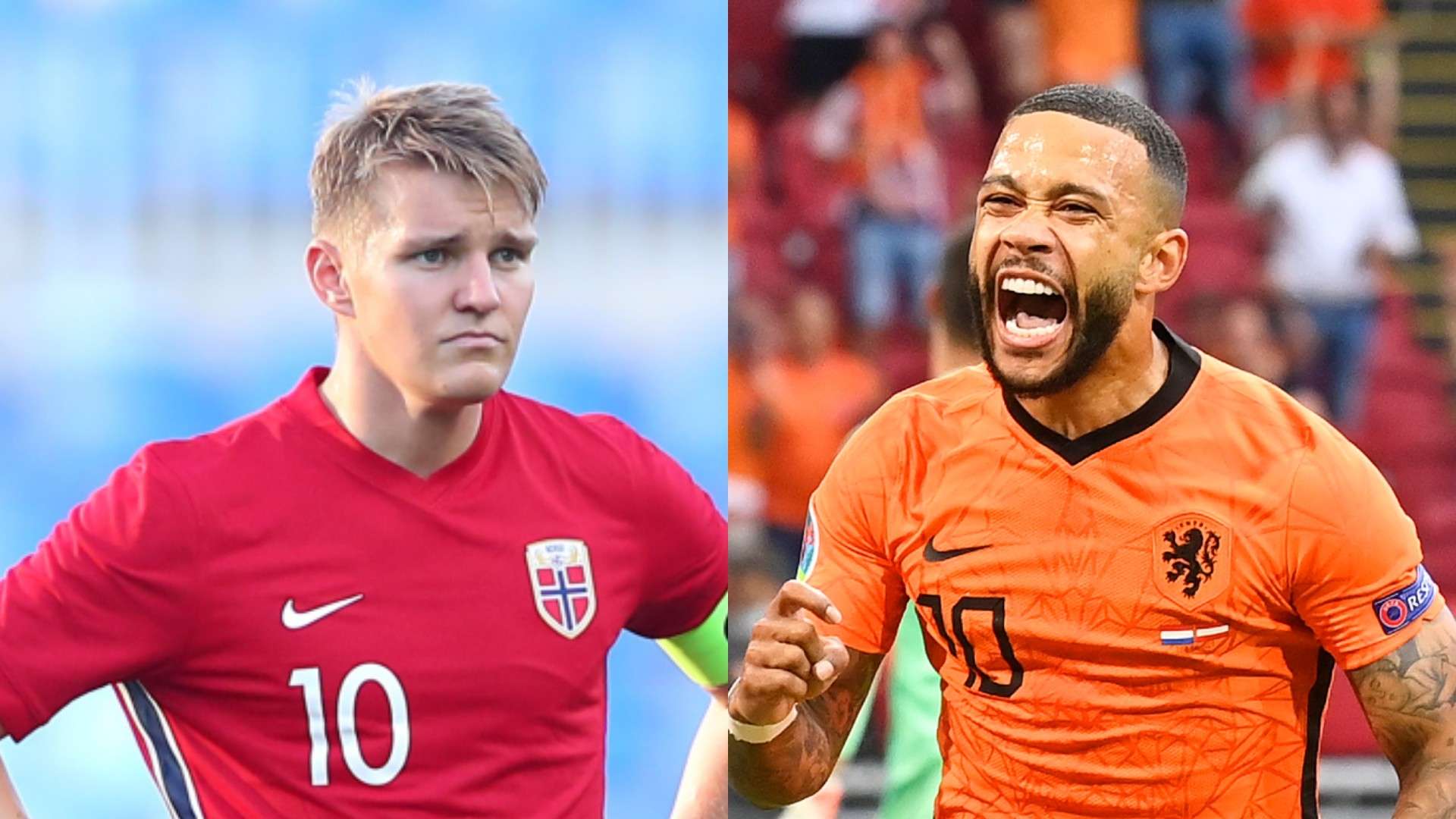 MP_Martin ODEGAARD_norway vs Memphis Depay_netherlands