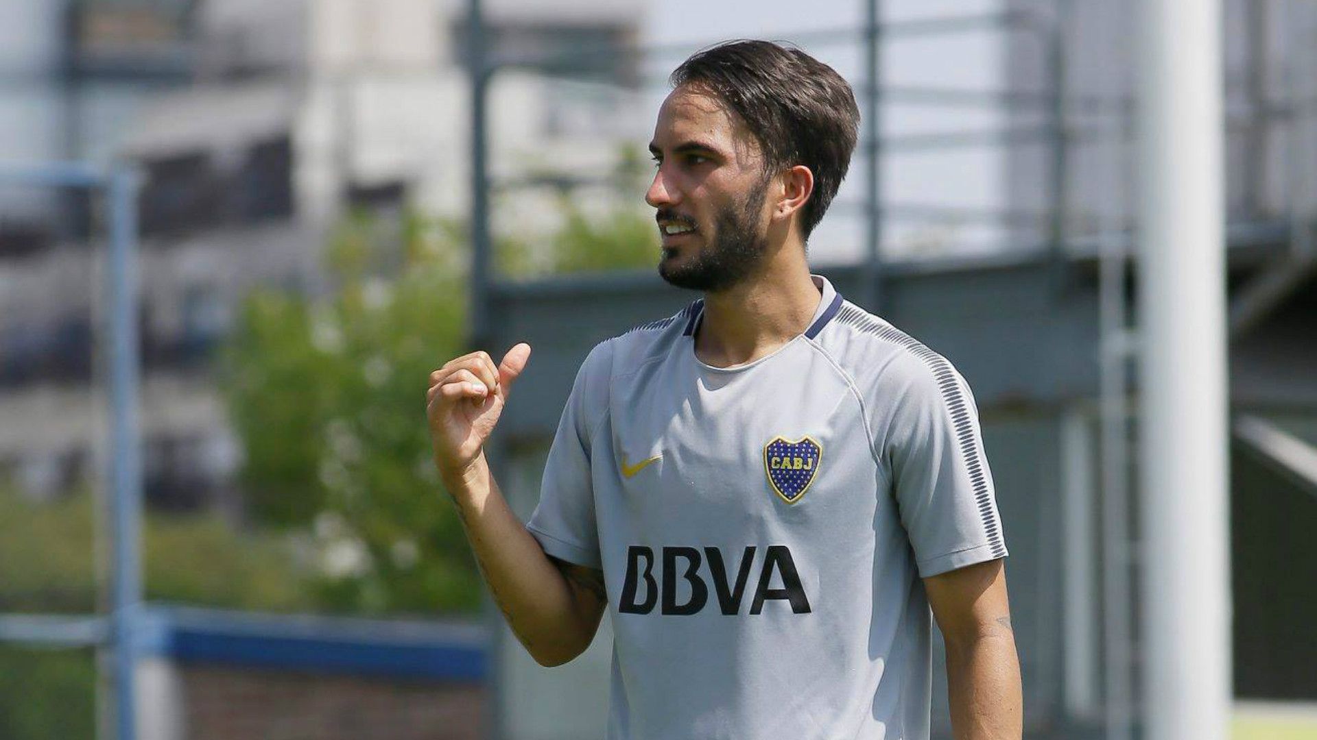 Sebastian Perez Boca Entrenamiento