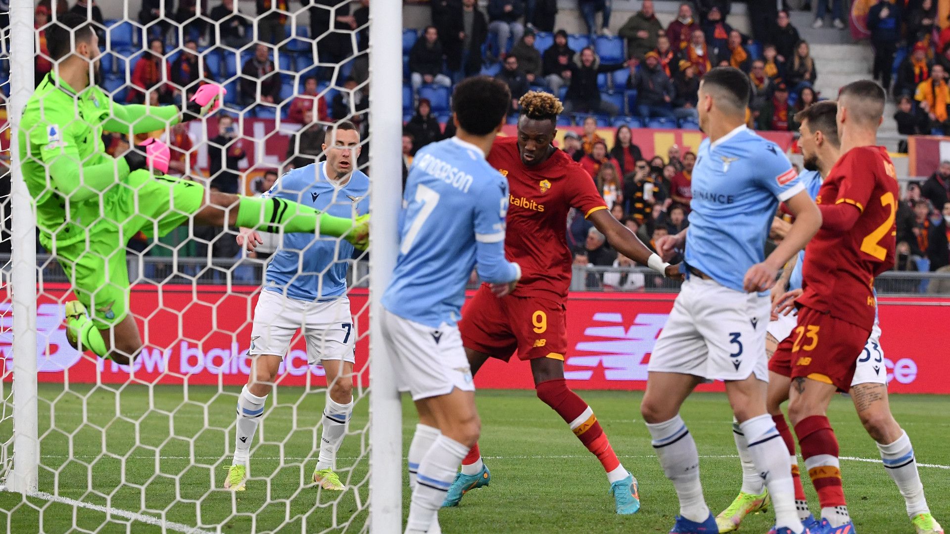 Abraham Roma Lazio Serie A