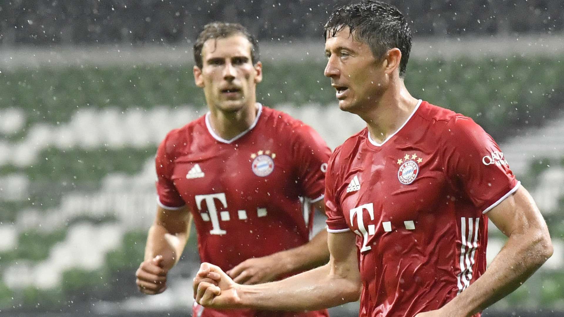 LEON GORETZKA ROBERT LEWANDOWSKI BAYERN MÜNCHEN GERMAN BUNDESLIGA 16062020