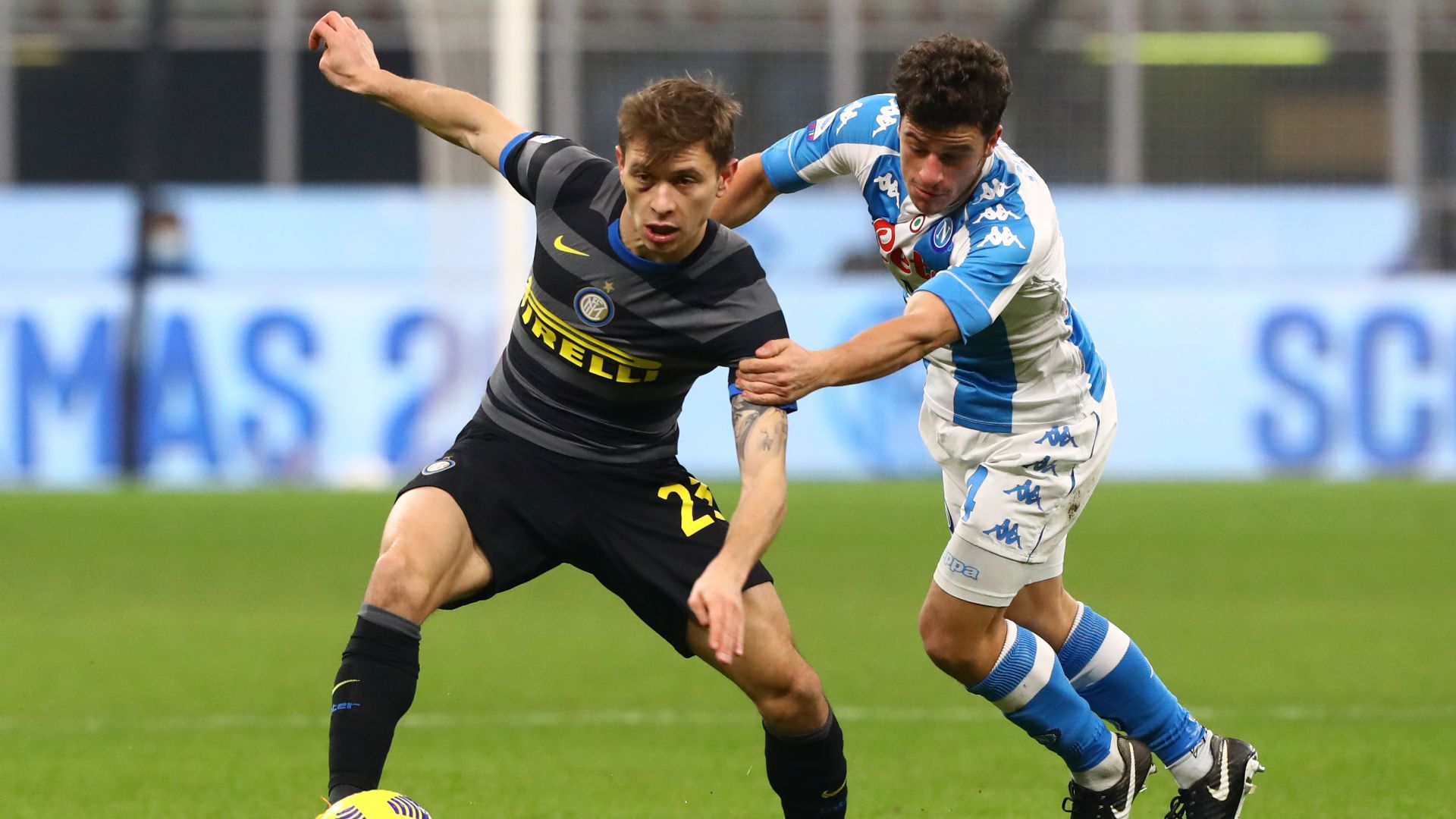 Nicolò Barella Diego Demme Inter Napoli