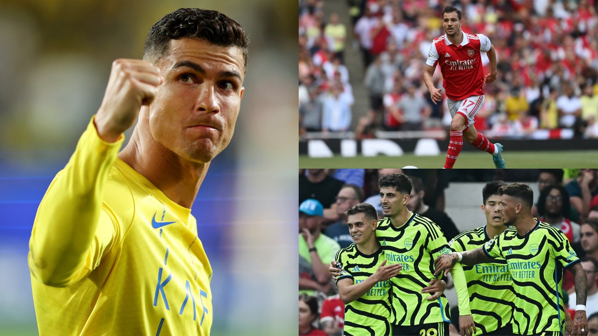 Cristiano Ronaldo Cedric Soares Arsenal