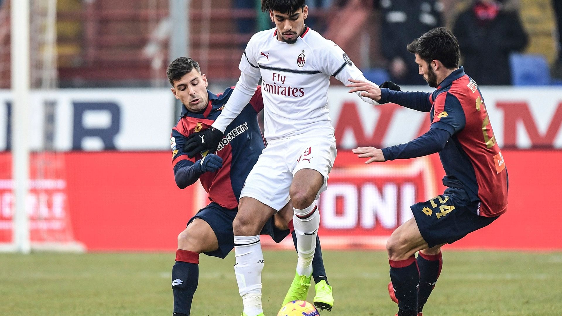 Lucas Paquetá Milan x Genoa Serie A 21 01 19