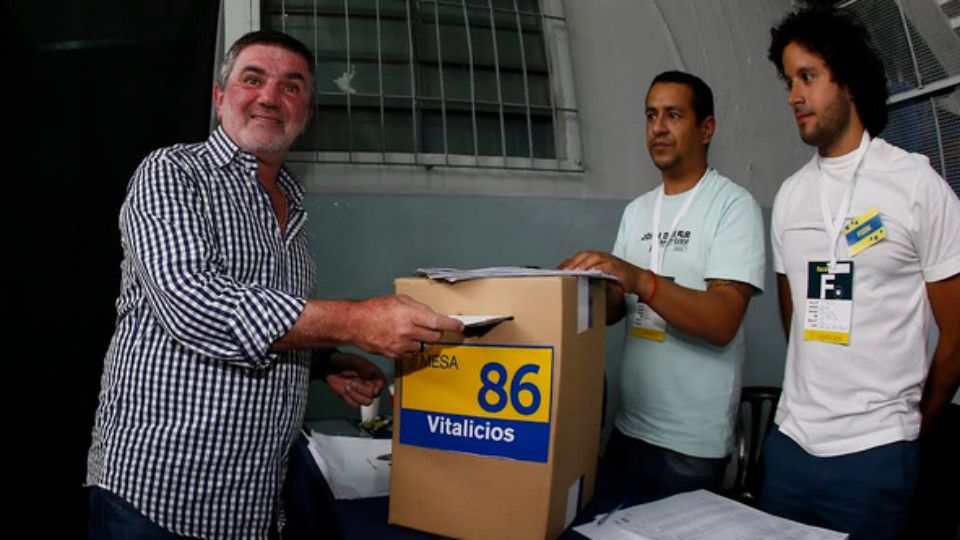Elecciones a presidente en Boca 06122015