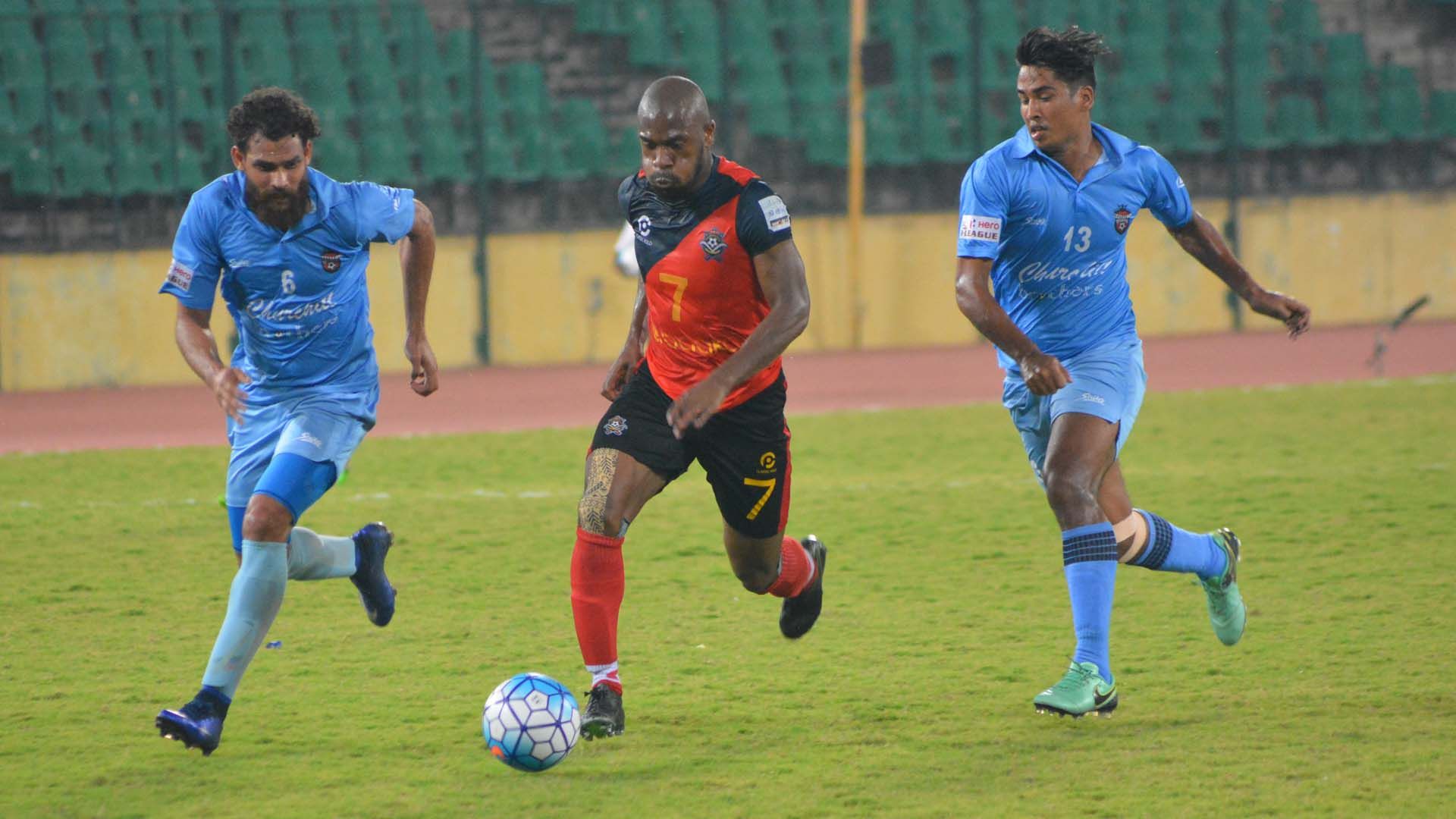 Charles Chennai City FC Churchill Brothers SC I-League 2017