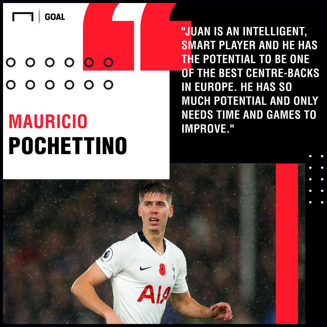 Juan Foyth Pochettino Tottenham PS