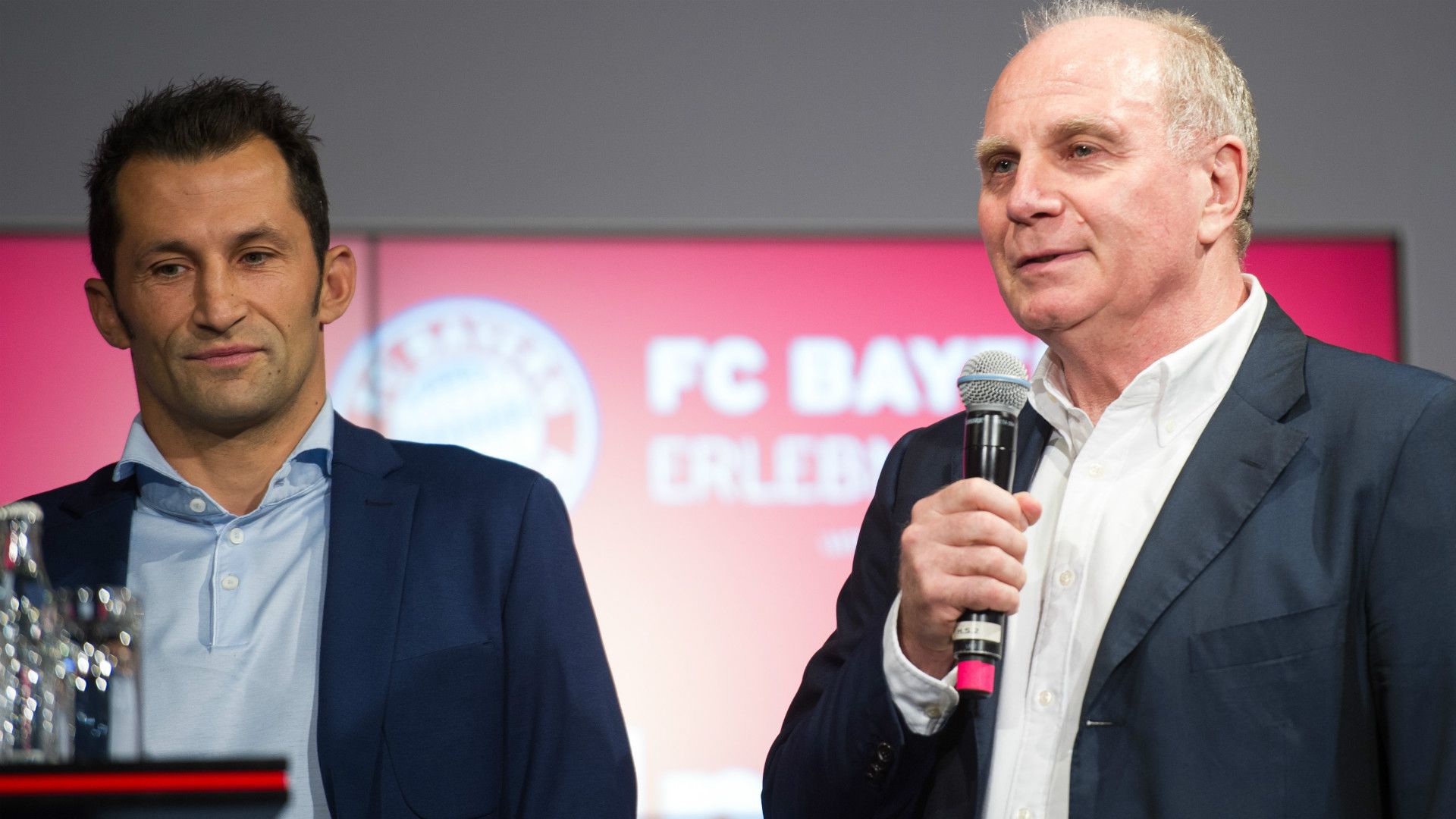 Uli Hoeneß Hasan Salihamidzic FC Bayern 29042016