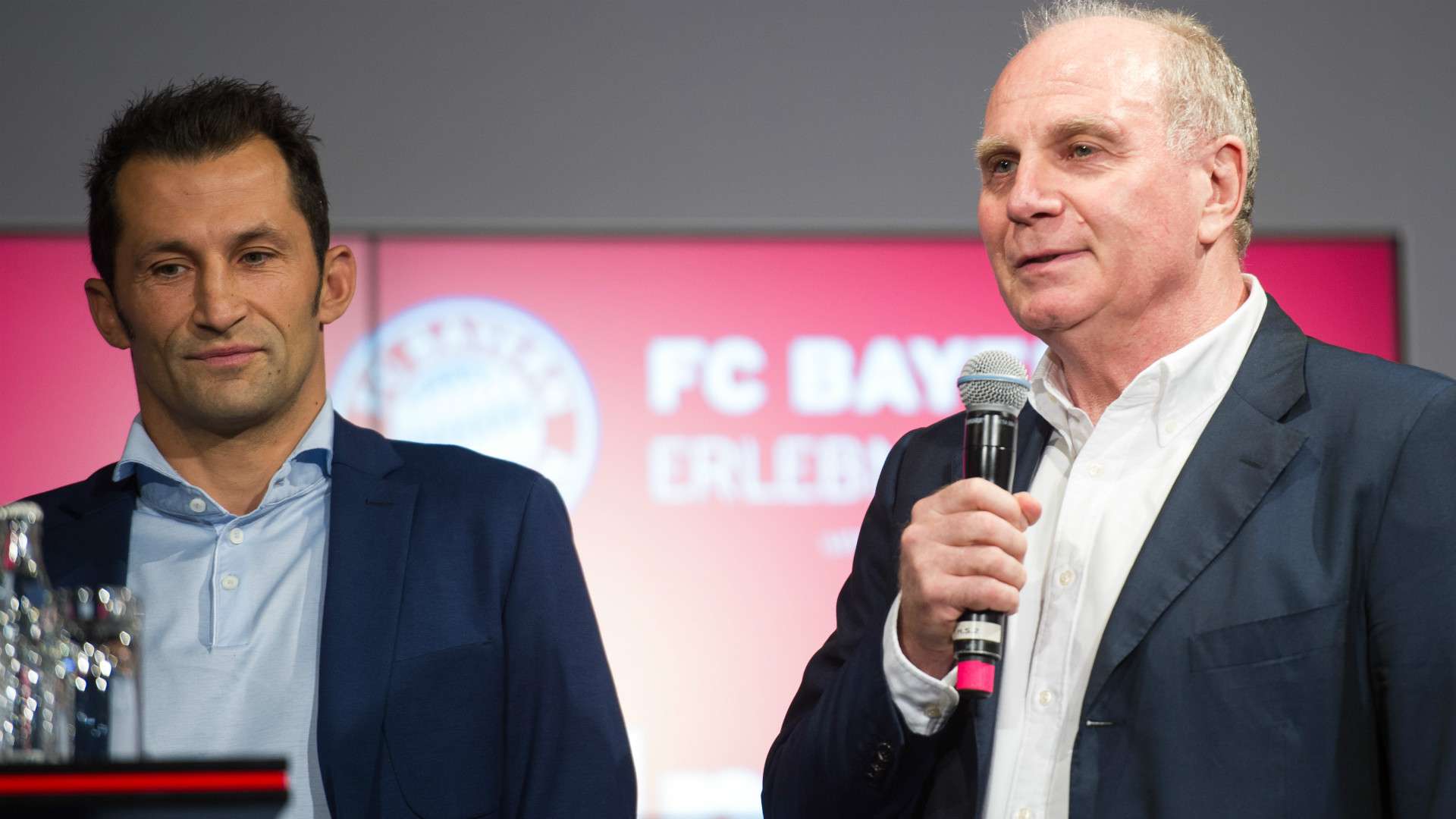 Uli Hoeneß Hasan Salihamidzic FC Bayern 29042016