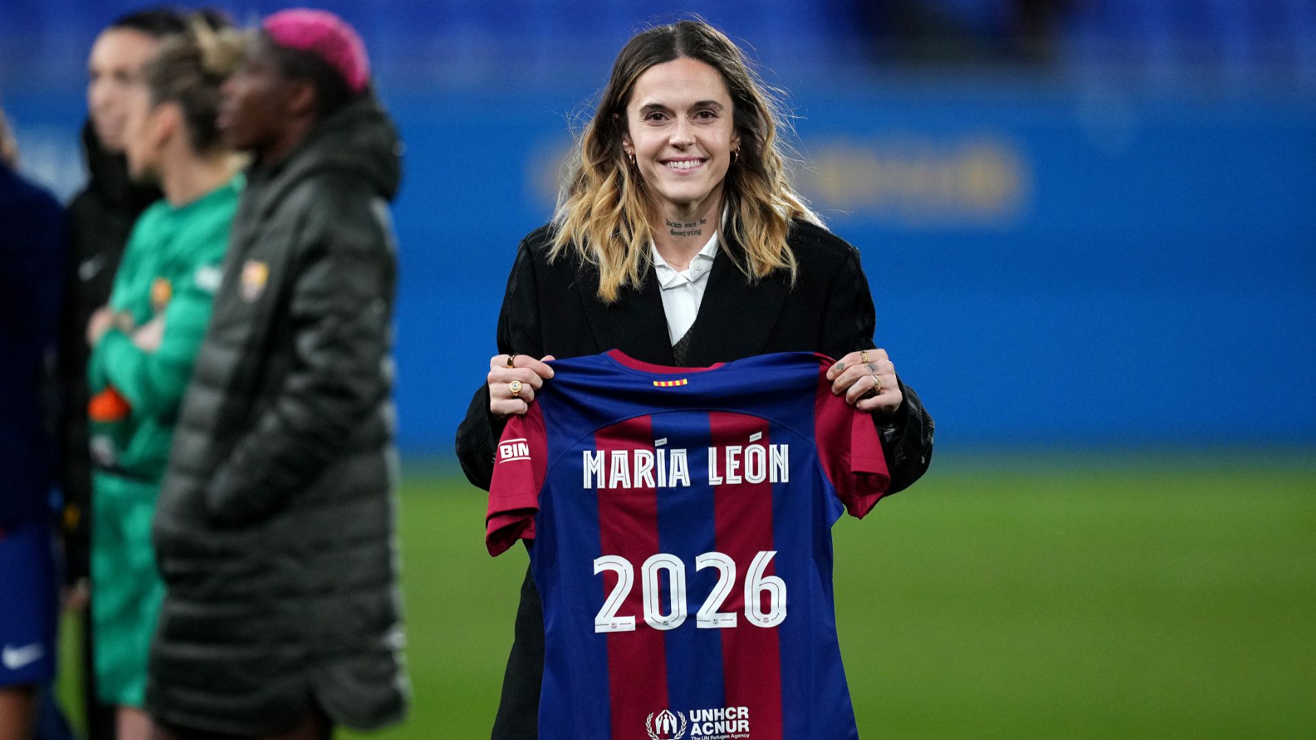 Mapi Leon new Barcelona contract
