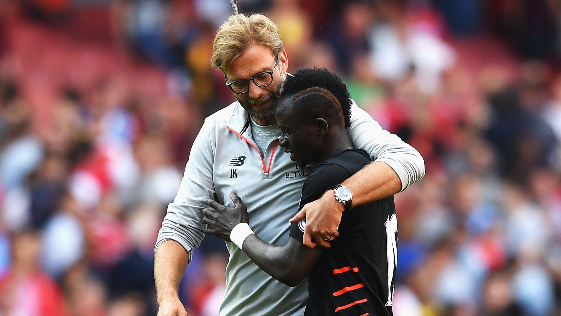 Jürgen Klopp Sadio Mane 14082016