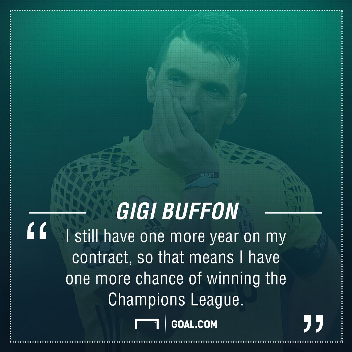 Gianluigi Buffon Champions League