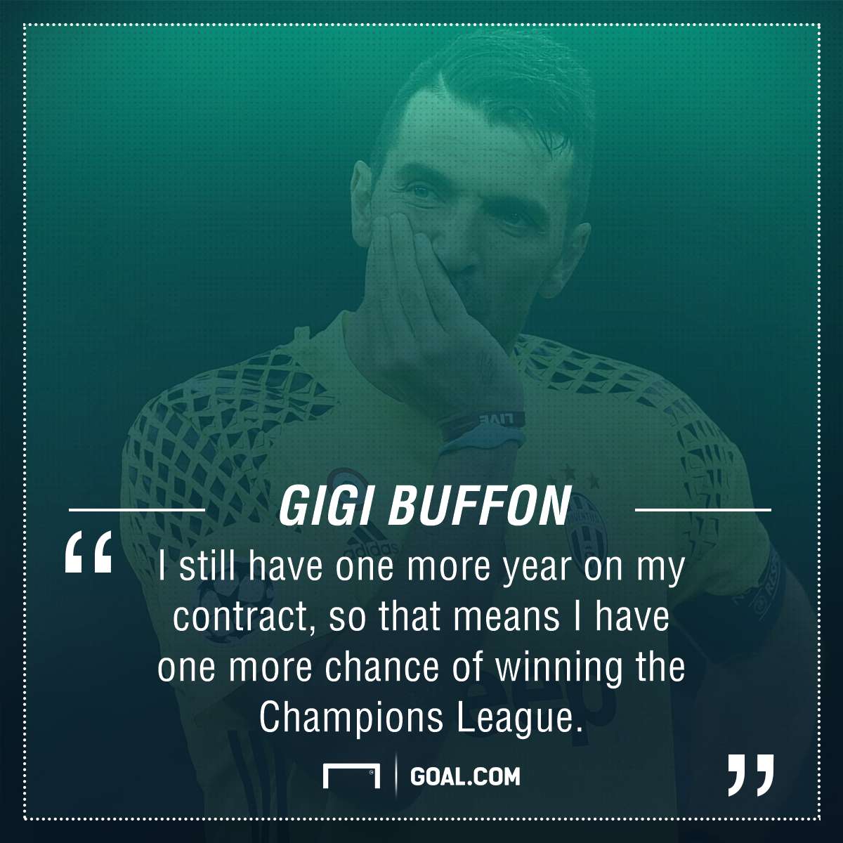 Gianluigi Buffon Champions League