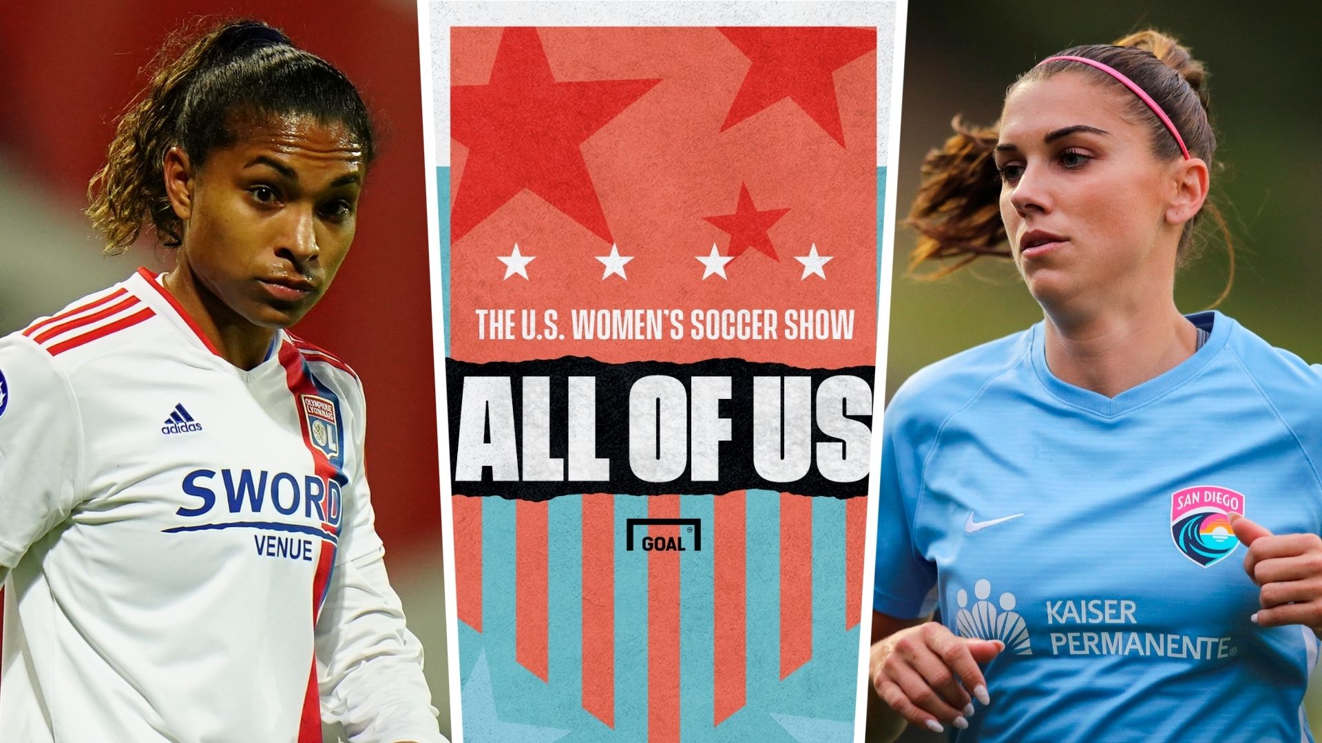 Catarina Macario Alex Morgan All of US composite