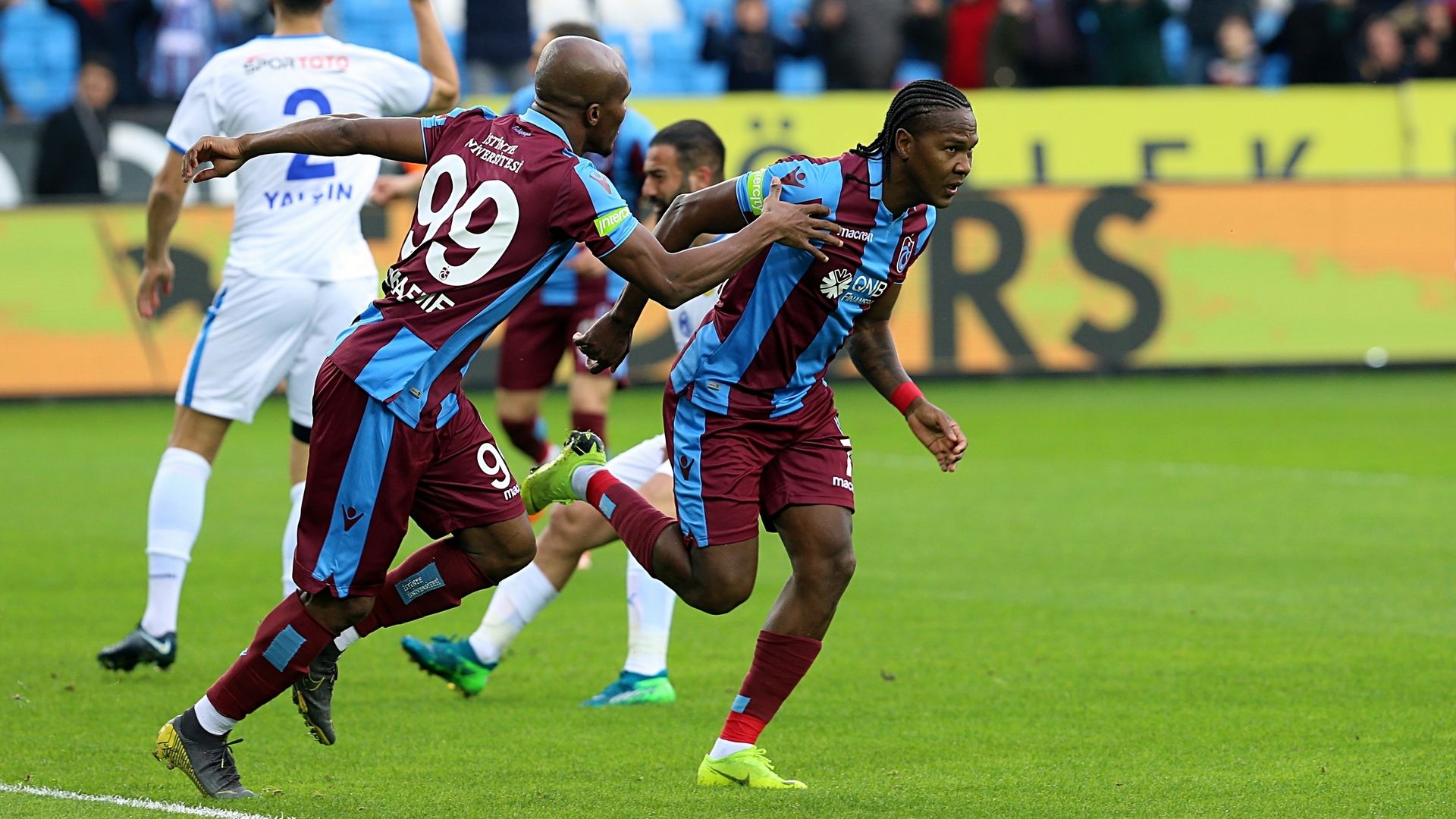 Hugo Rodallega Trabzonspor Ankaragucu STSL 02022019