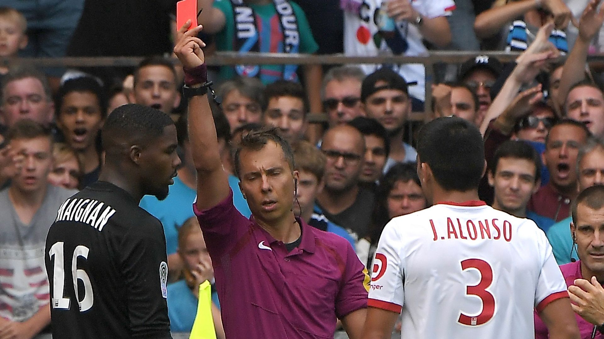 Mike Maignan Strasbourg Lille Ligue 1 08132017