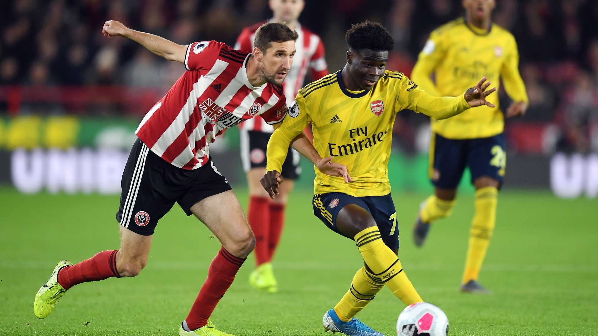 Sheffield United vs Arsenal, Bukayo Saka