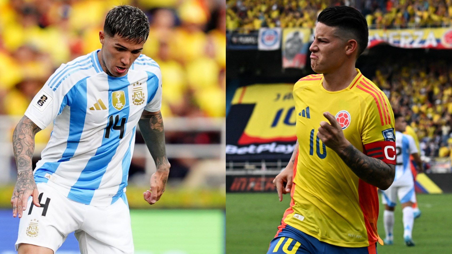 Argentina vs Colombia player ratings: Enzo Fernandez falters as Lionel Messi-less Albiceleste lose Copa America final to James Rodriguez-inspired Cafeteros