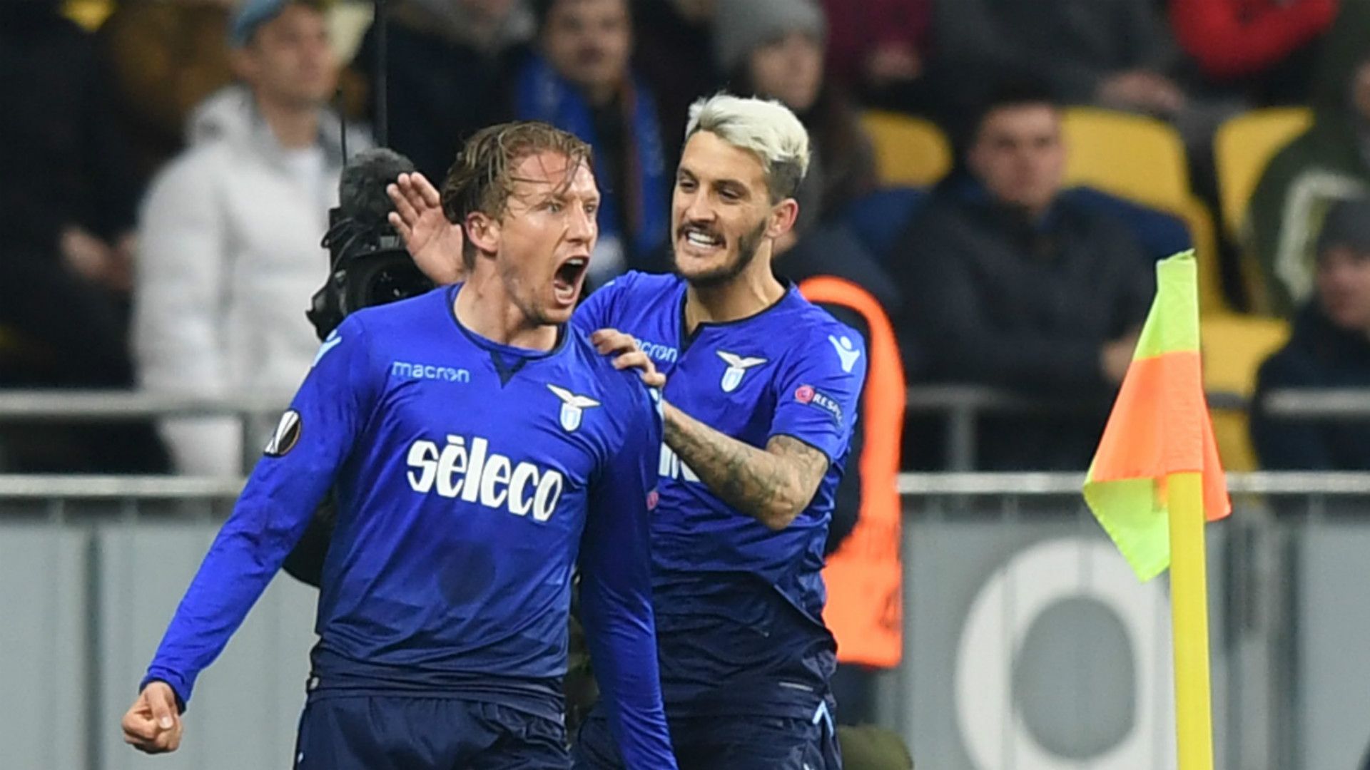 Lucas Leiva, Luis Alberto, Dynamo Kiev, Lazio, Europa League, 15032018