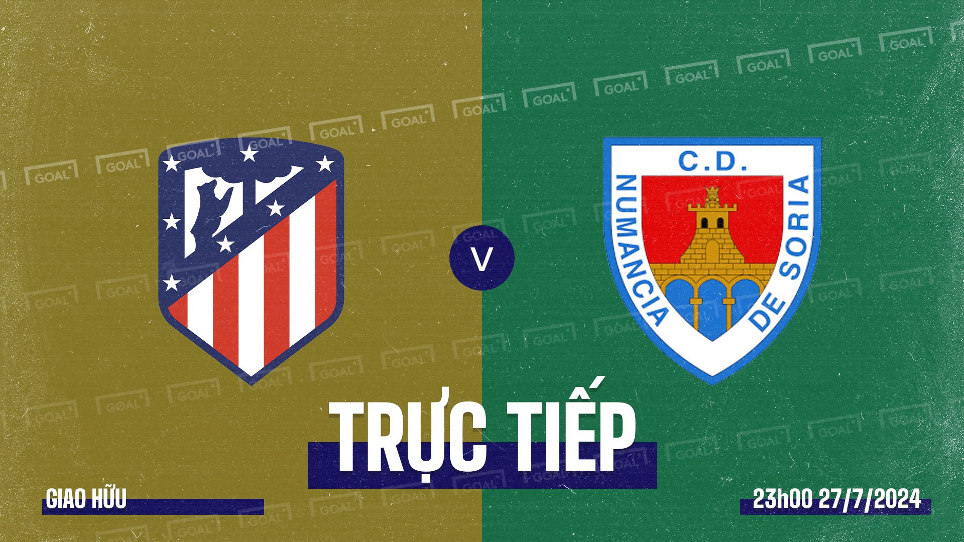 Atletico Madrid vs Numancia 2024 GFX