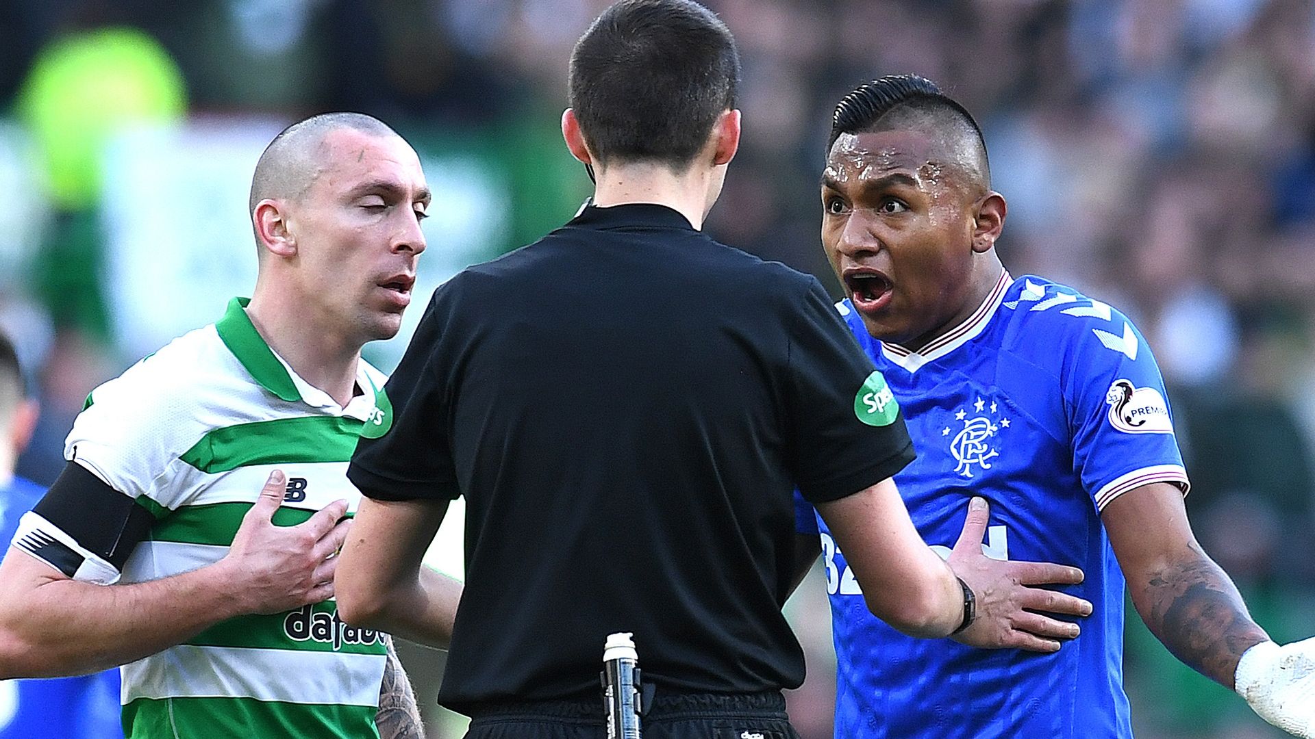 Scott Brown Celtic Alfredo Morelos Rangers 2019