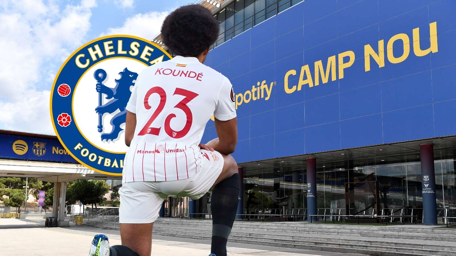 Kounde Barcelona Chelsea GFX