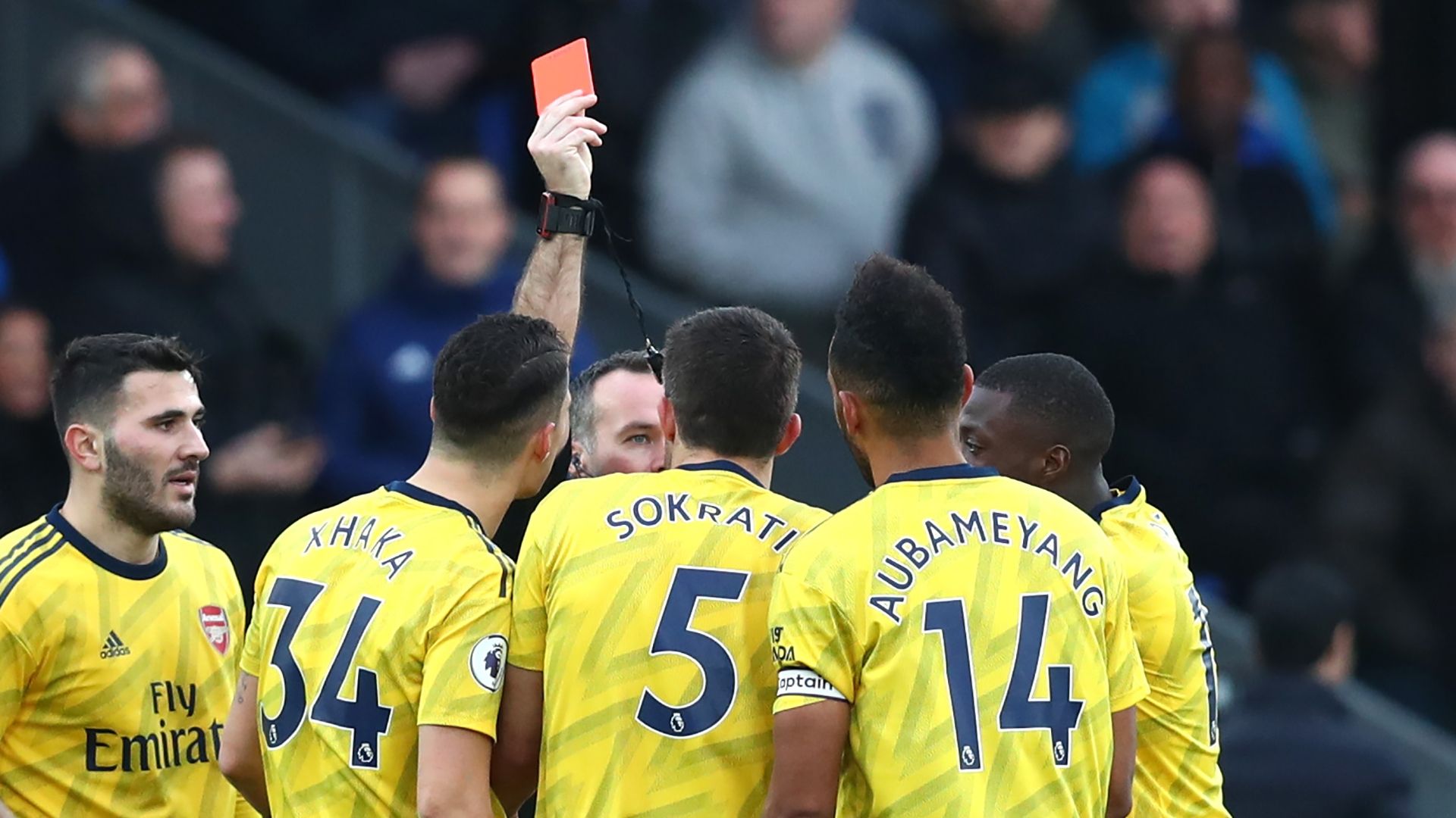 Pierre-Emerick Aubameyang Arsenal Crystal Palace