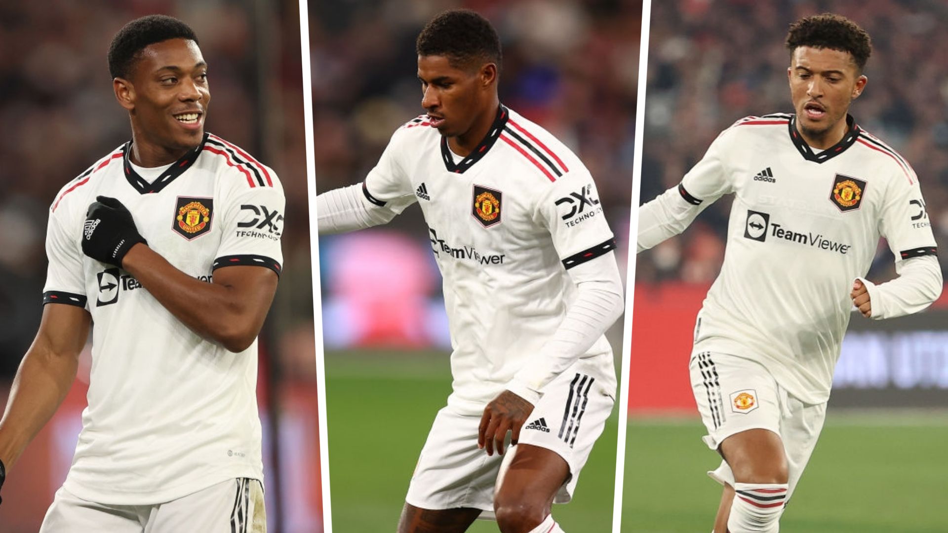 Trio Martial, Rashford, Sancho