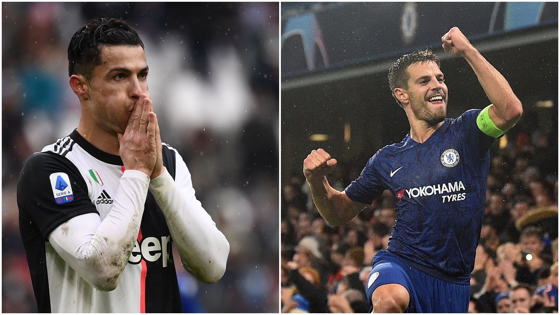 Juventus Chelsea Cristiano Ronaldo Cesar Azpilicueta
