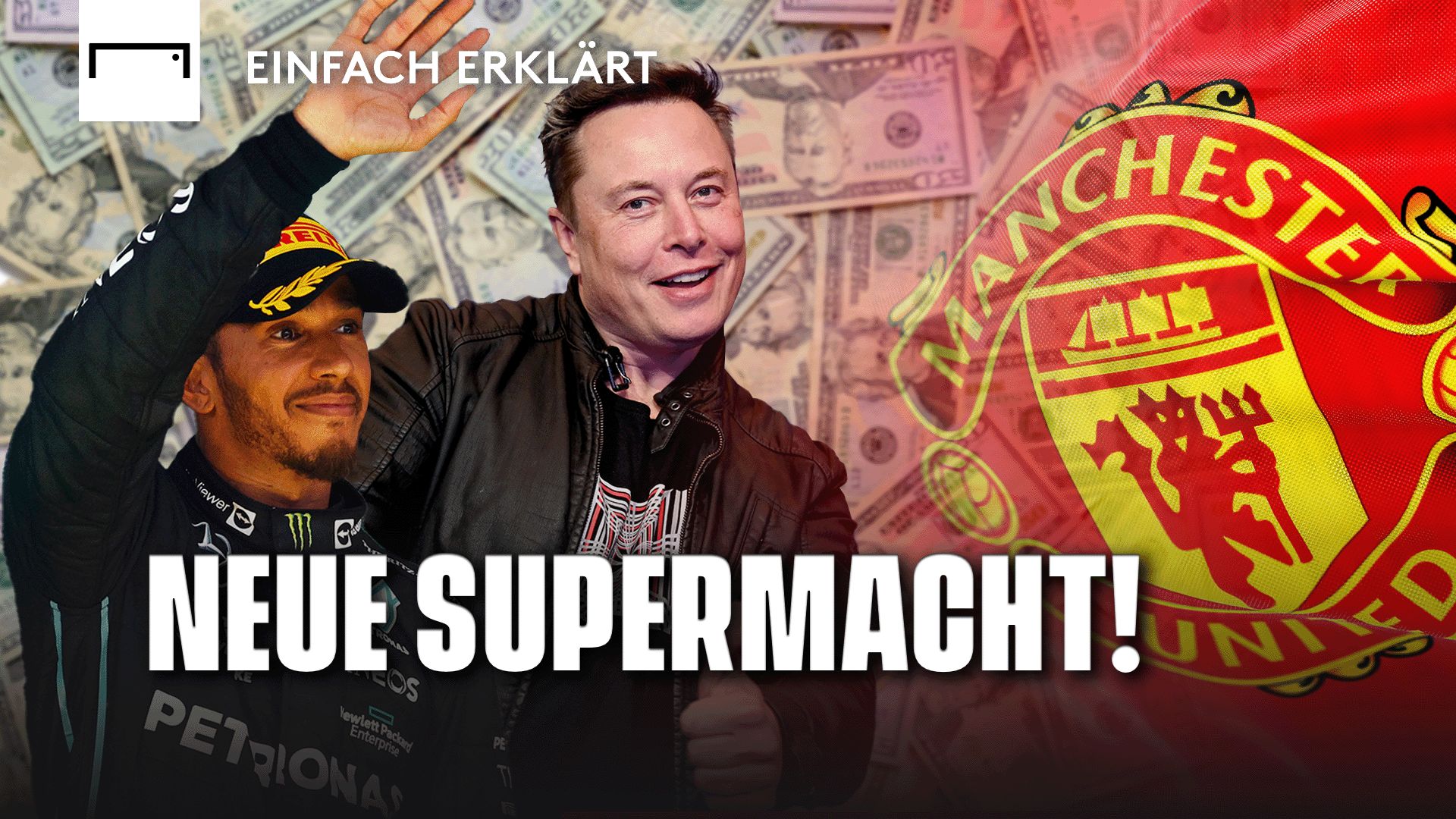 GFX Lewis Hamilton Elon Musk Manchester United