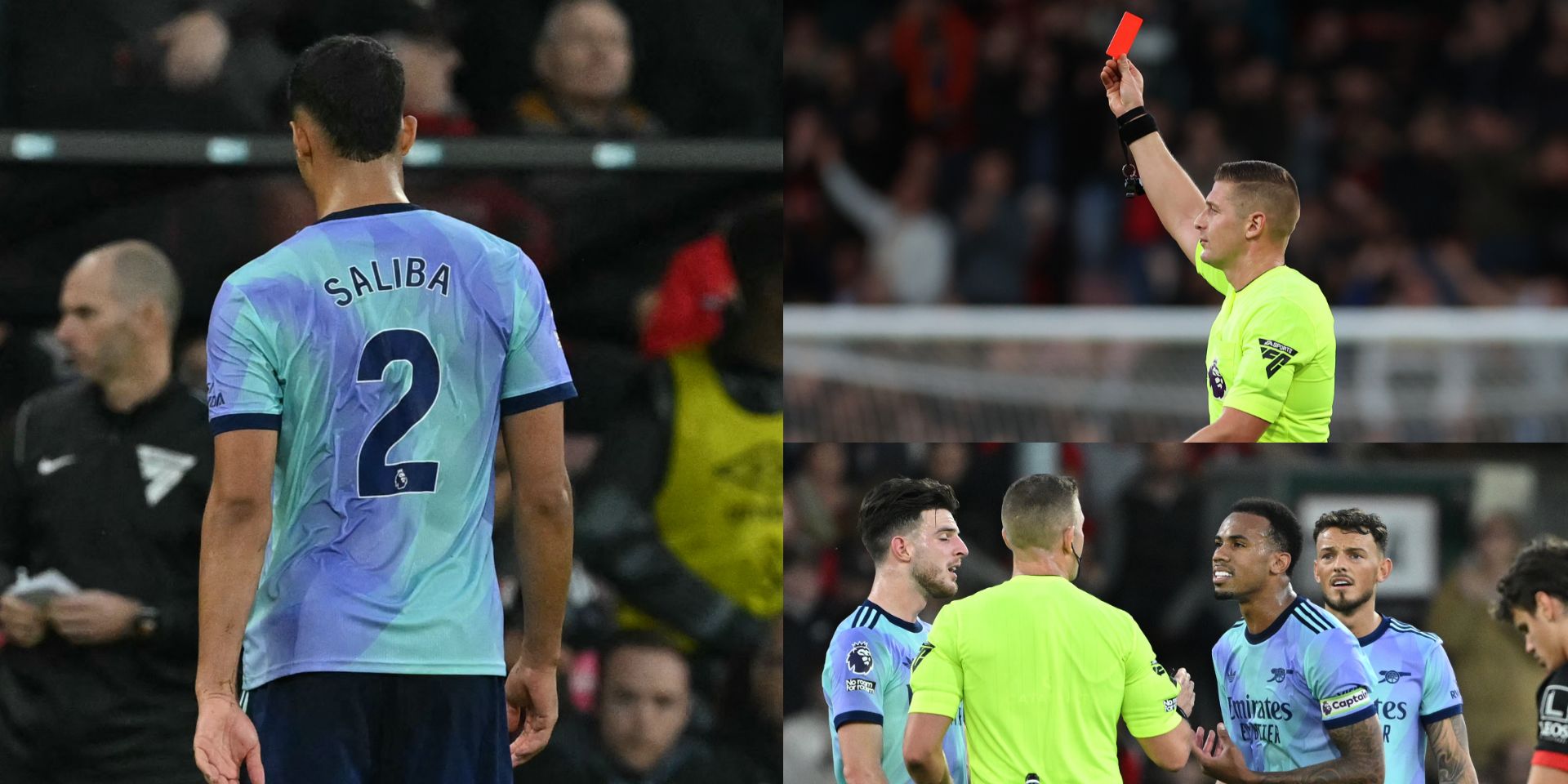 Saliba Arsenal Bournemouth