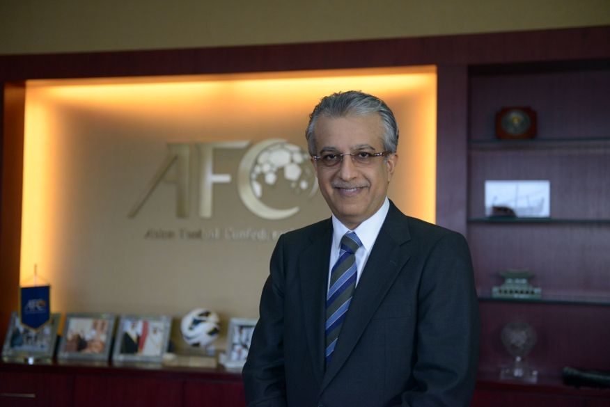 AFC president Shaikh Salman