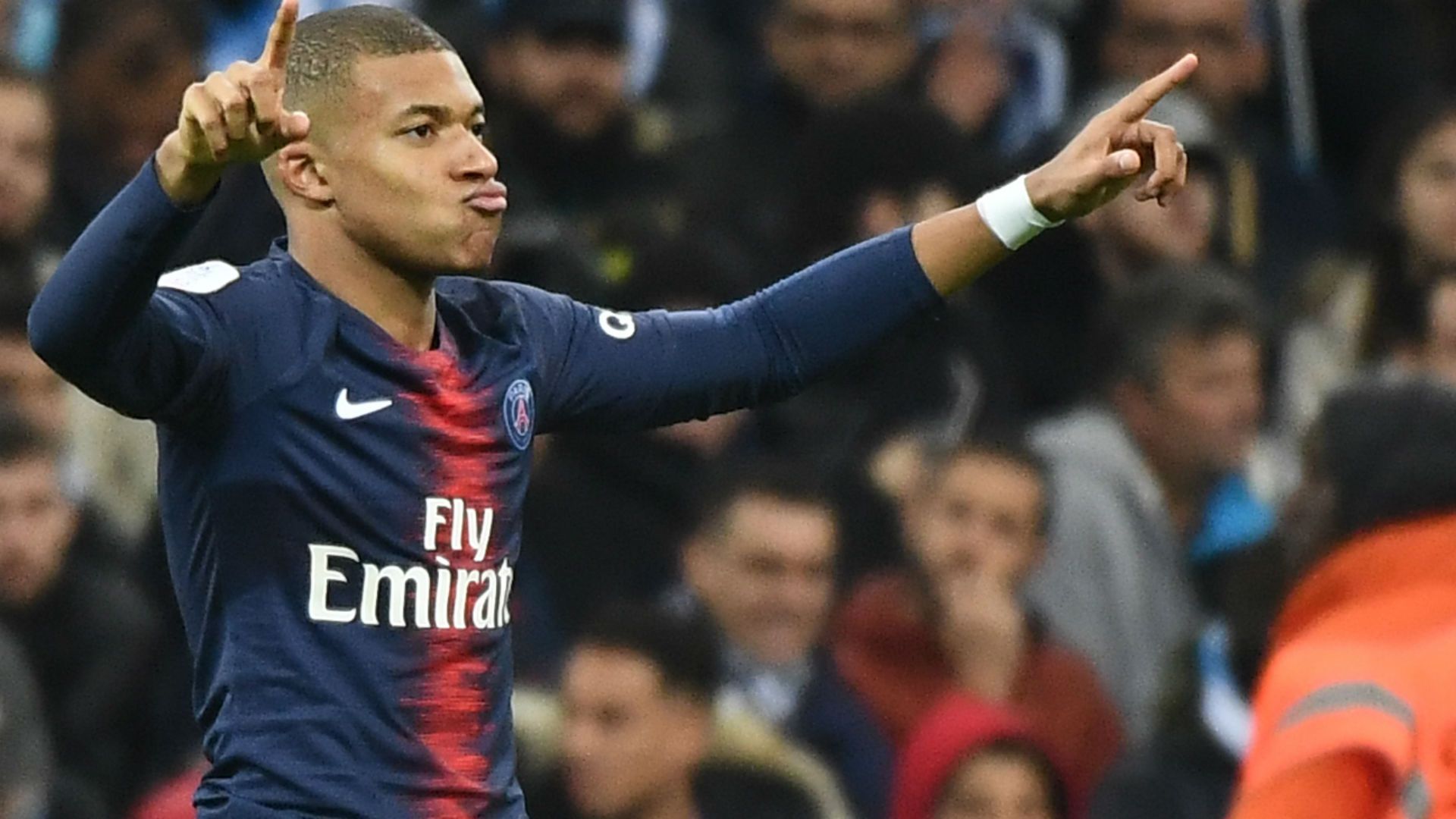 Kylian Mbappe Marseille PSG Ligue 1 28102018