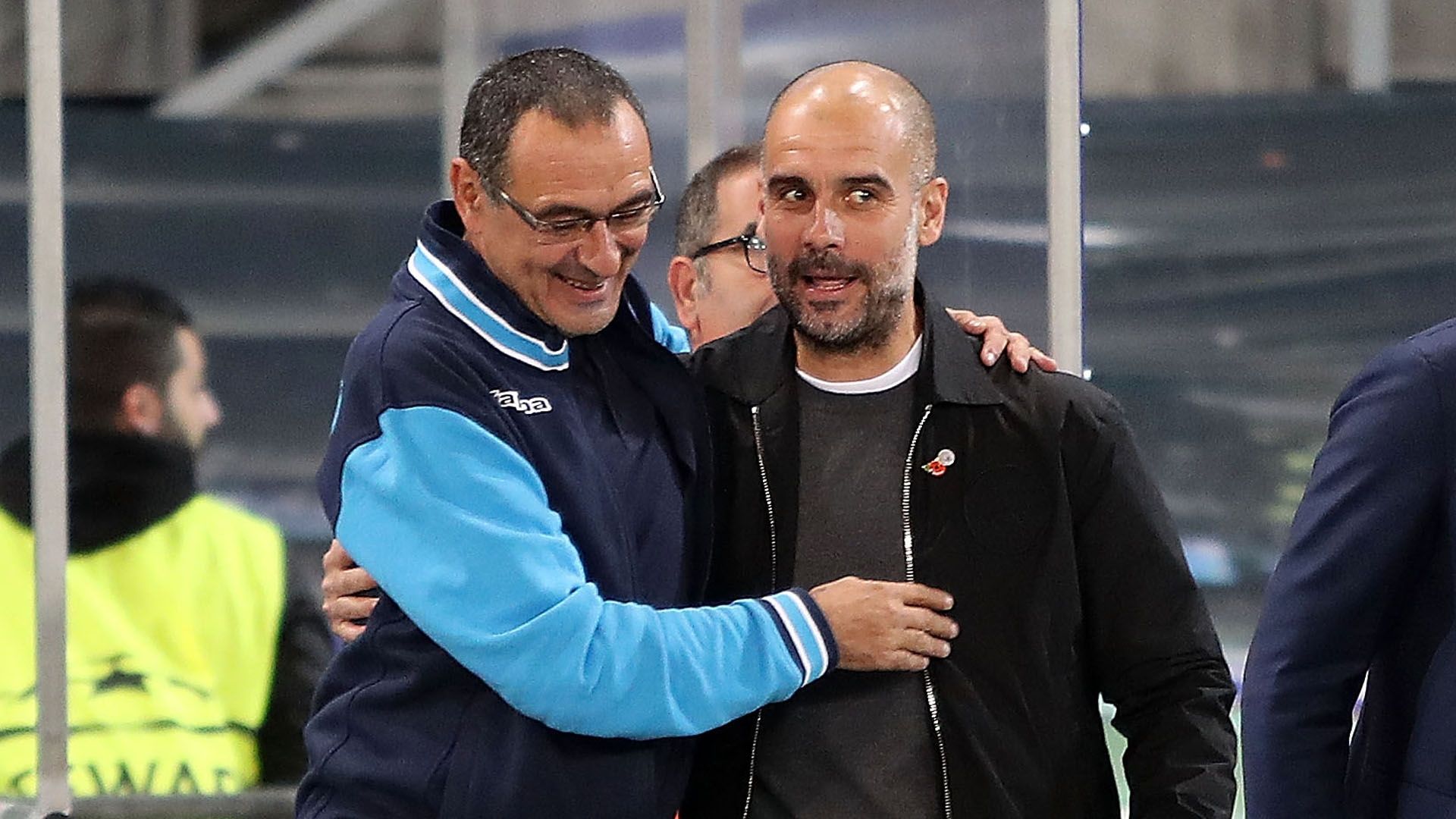 Sarri Guardiola November 2017