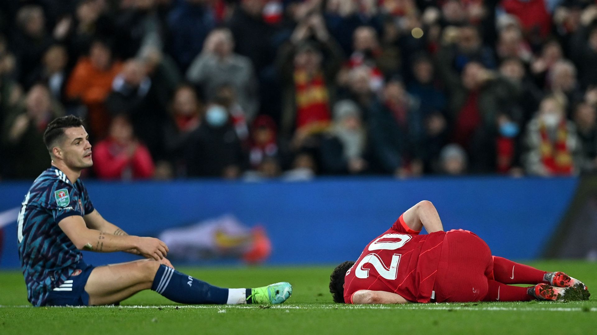 Granit Xhaka Diogo Jota