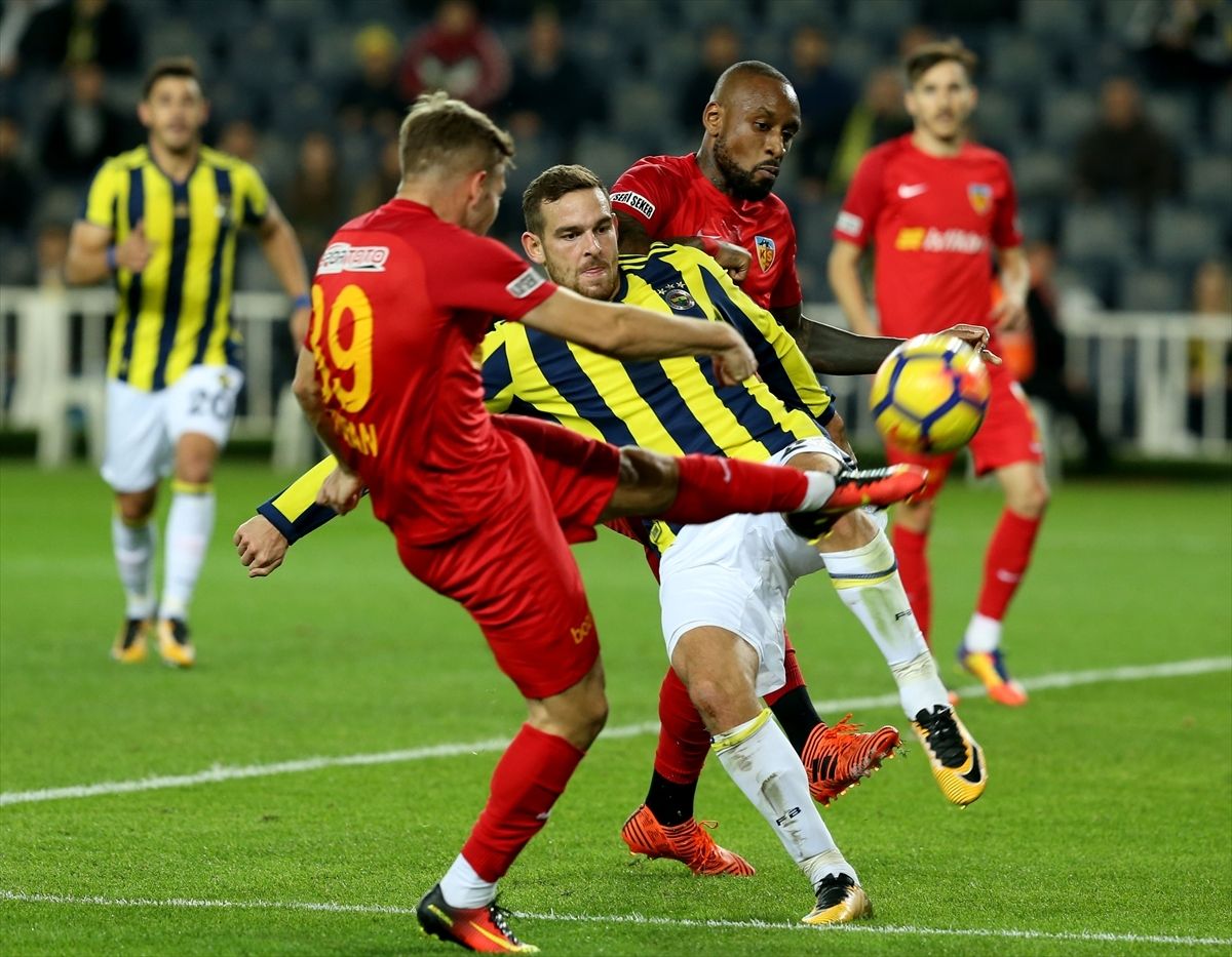 Vincent Janssen Fenerbahce Kayserispor 10/30/17