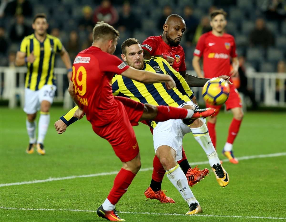 Vincent Janssen Fenerbahce Kayserispor 10/30/17