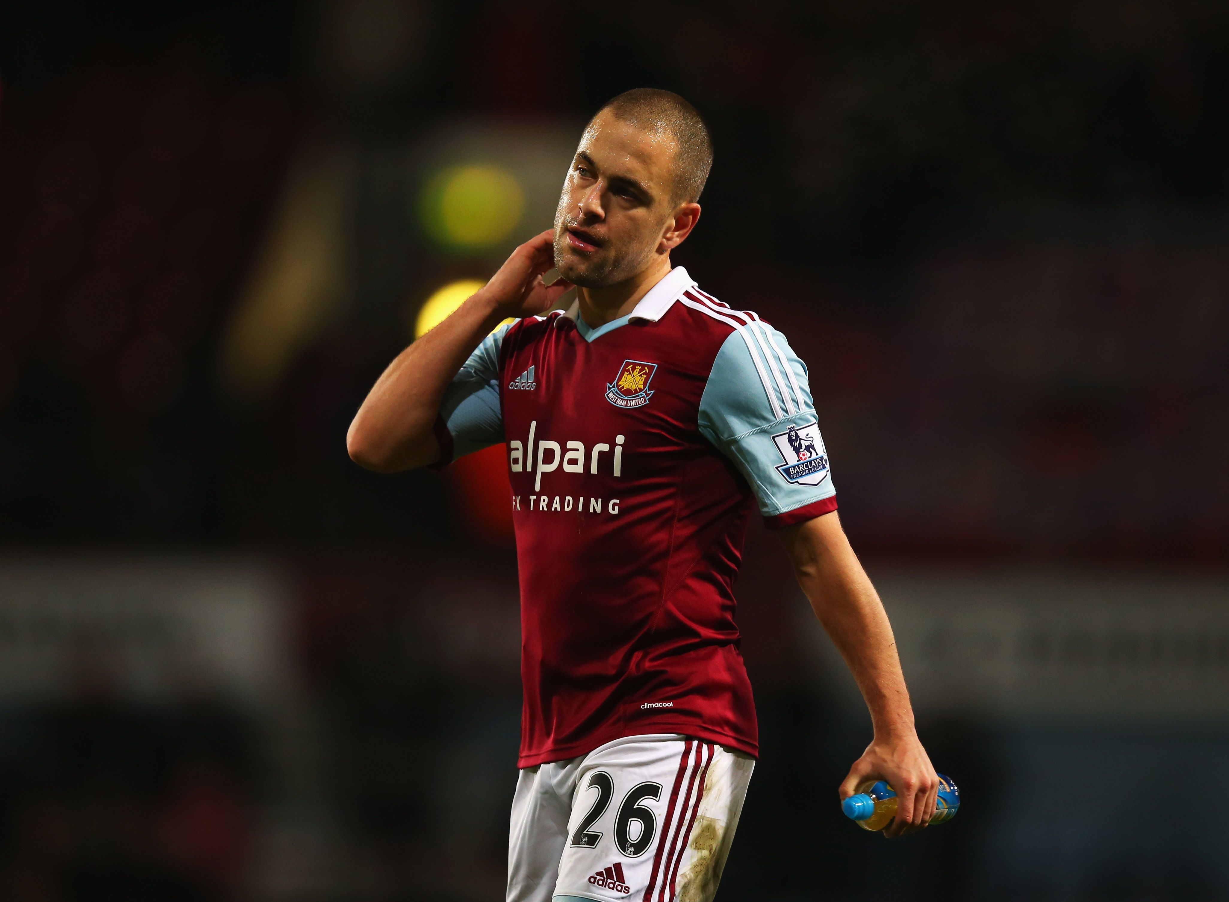 Joe Cole in action for West Ham