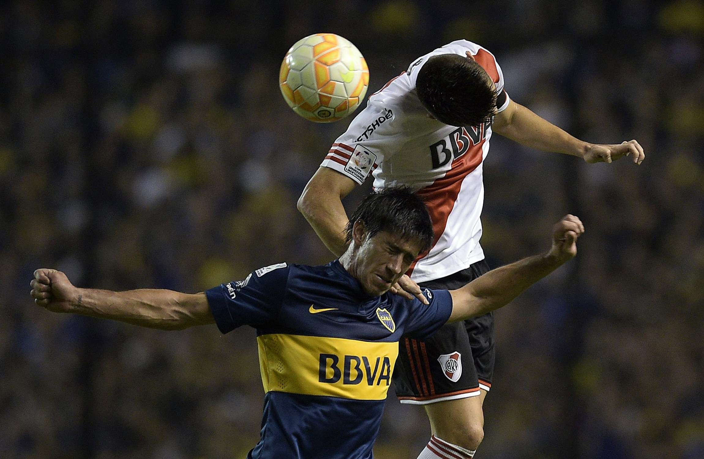 Pablo Perez Matias Kranevitter Boca Juniors River Plate Copa Libertadores 14052015