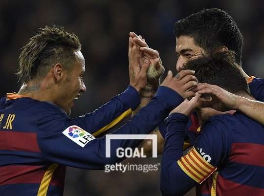 네이마르, 메시, 수아레스