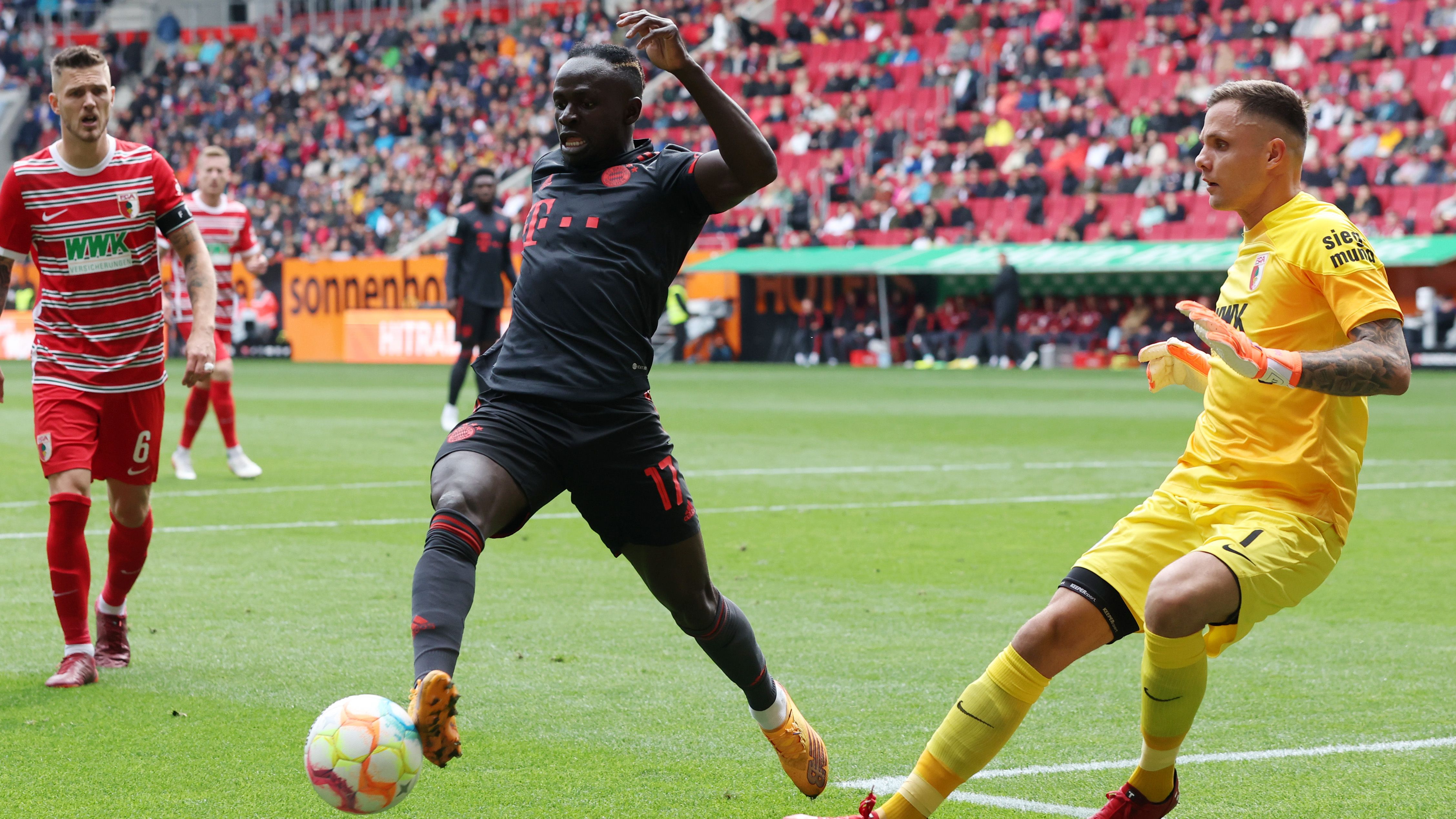 Sadio Mane Bayern Munich Augsburg 2022-23