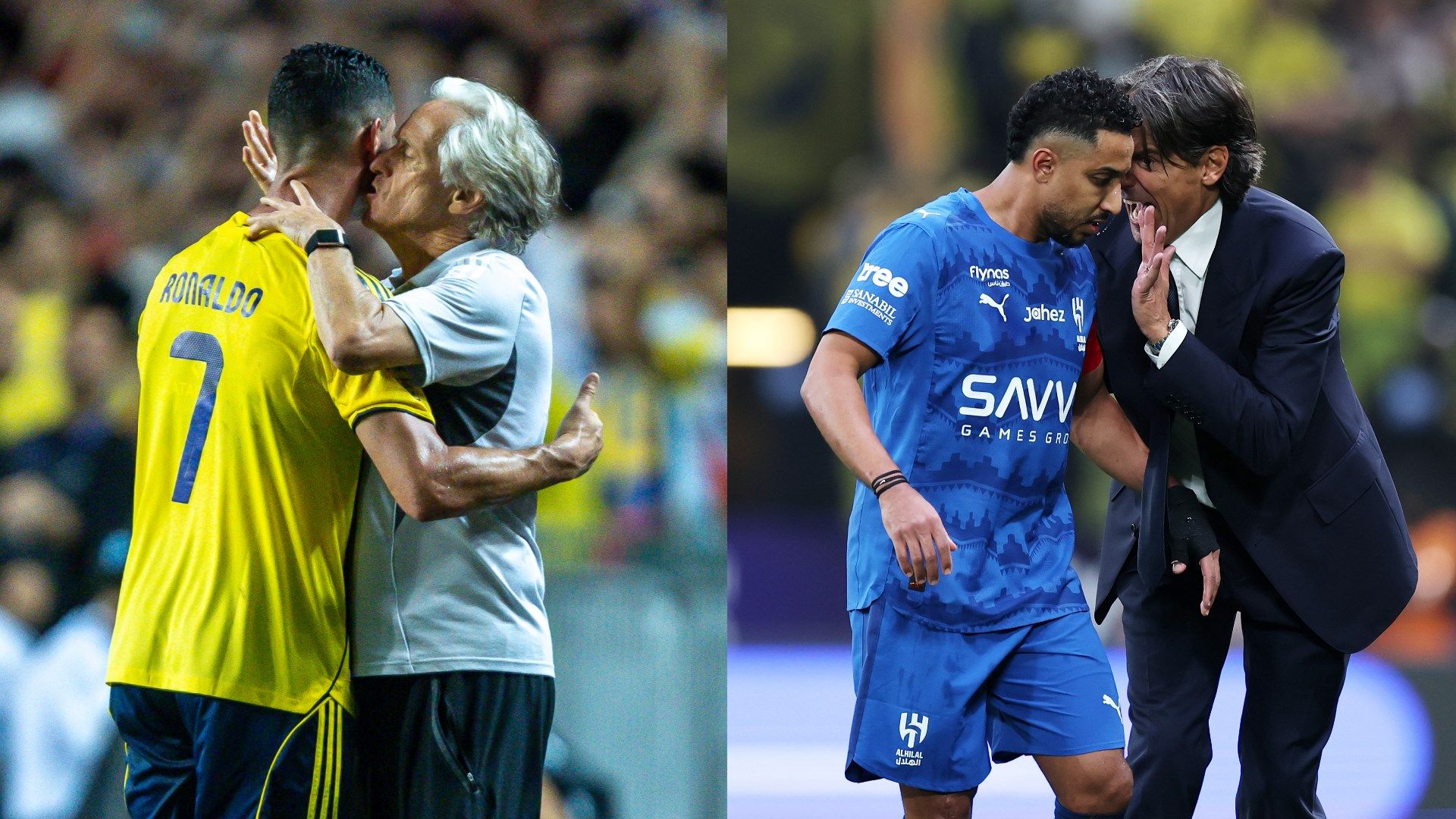 Simone Inzaghi Salem Al Dossary Jorge Jesus Cristiano Ronaldo Hilal Nassr