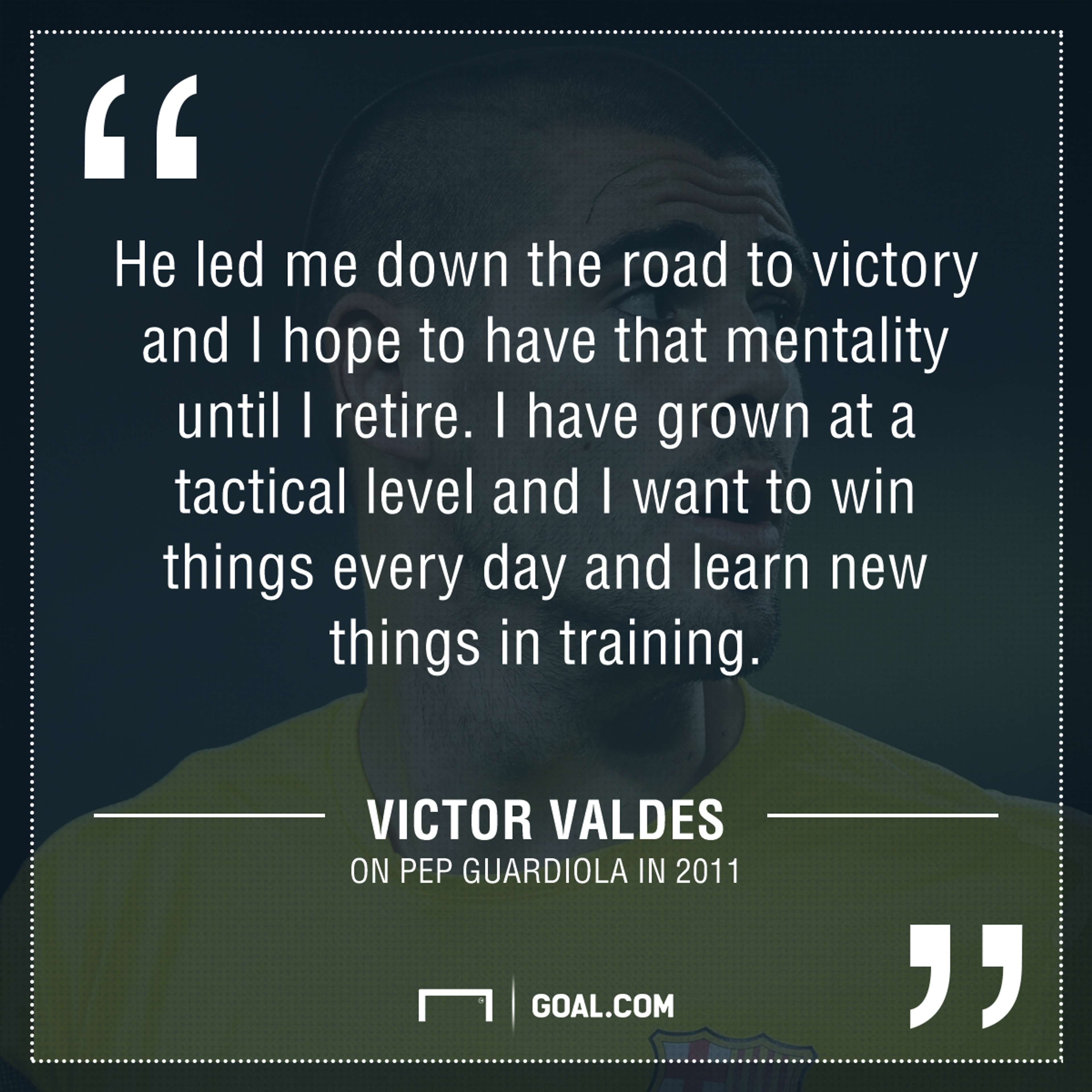 Victor Valdes quote